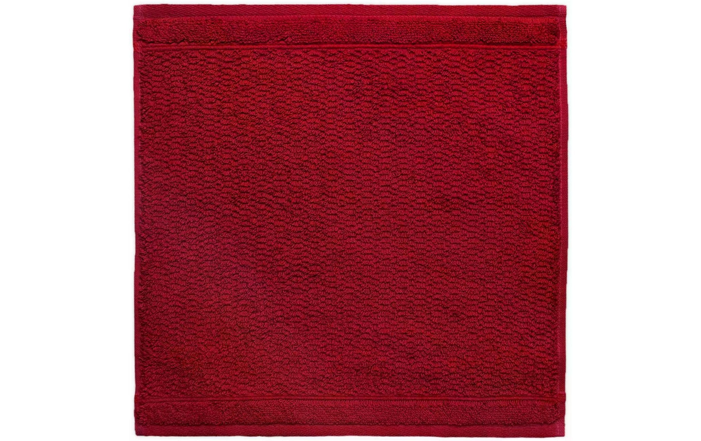 Image of frottana Waschlappen "Pearl 30 x 30 cm, Rot"