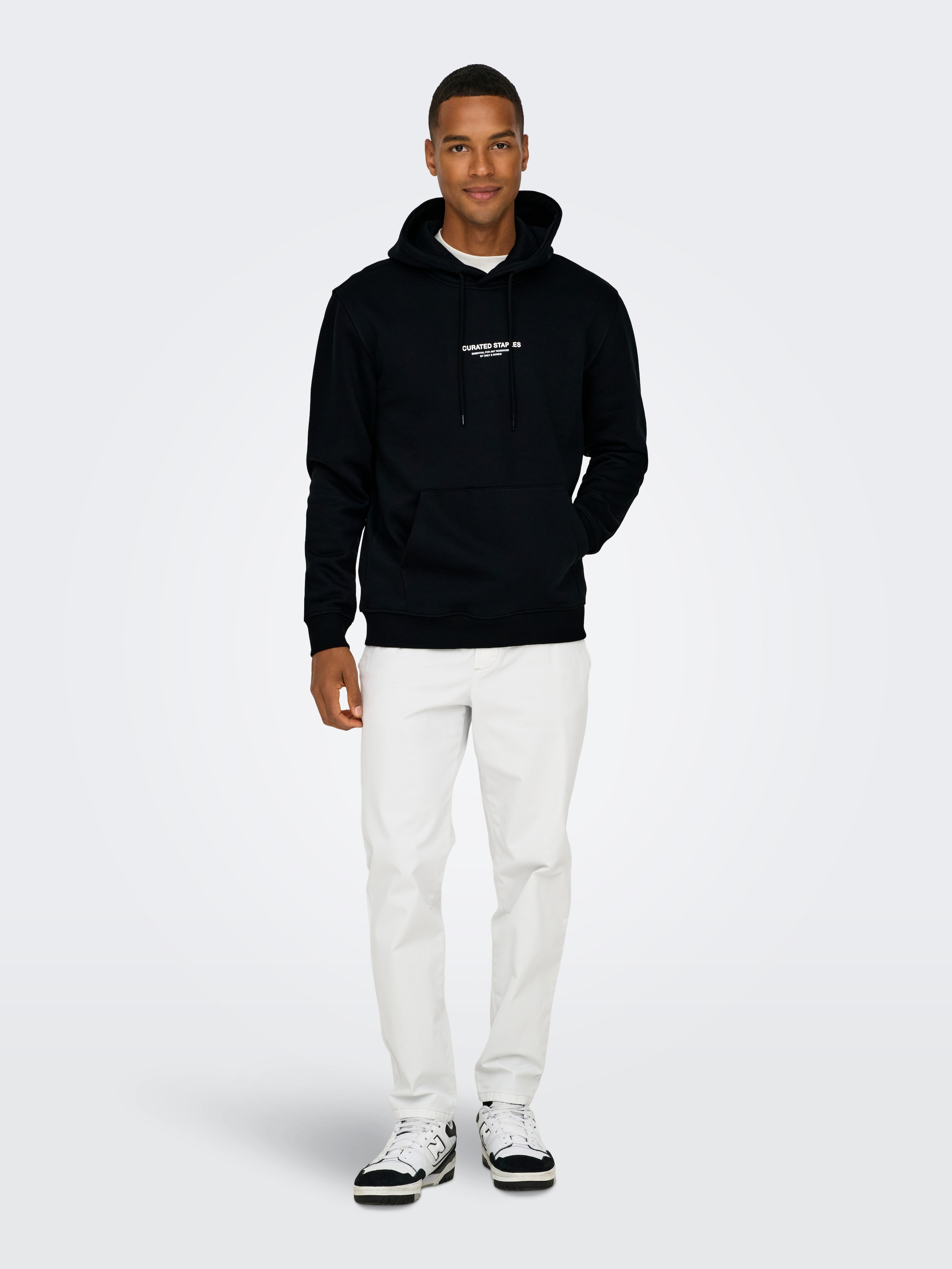 ONLY & SONS Kapuzensweatshirt »ONSCURATED REG HOODIE SWEAT«