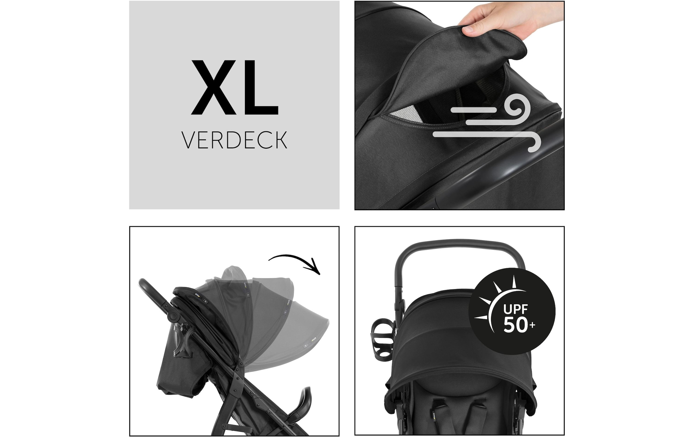 Hauck Kinder-Buggy »Rapid 4D Air« 25 kg