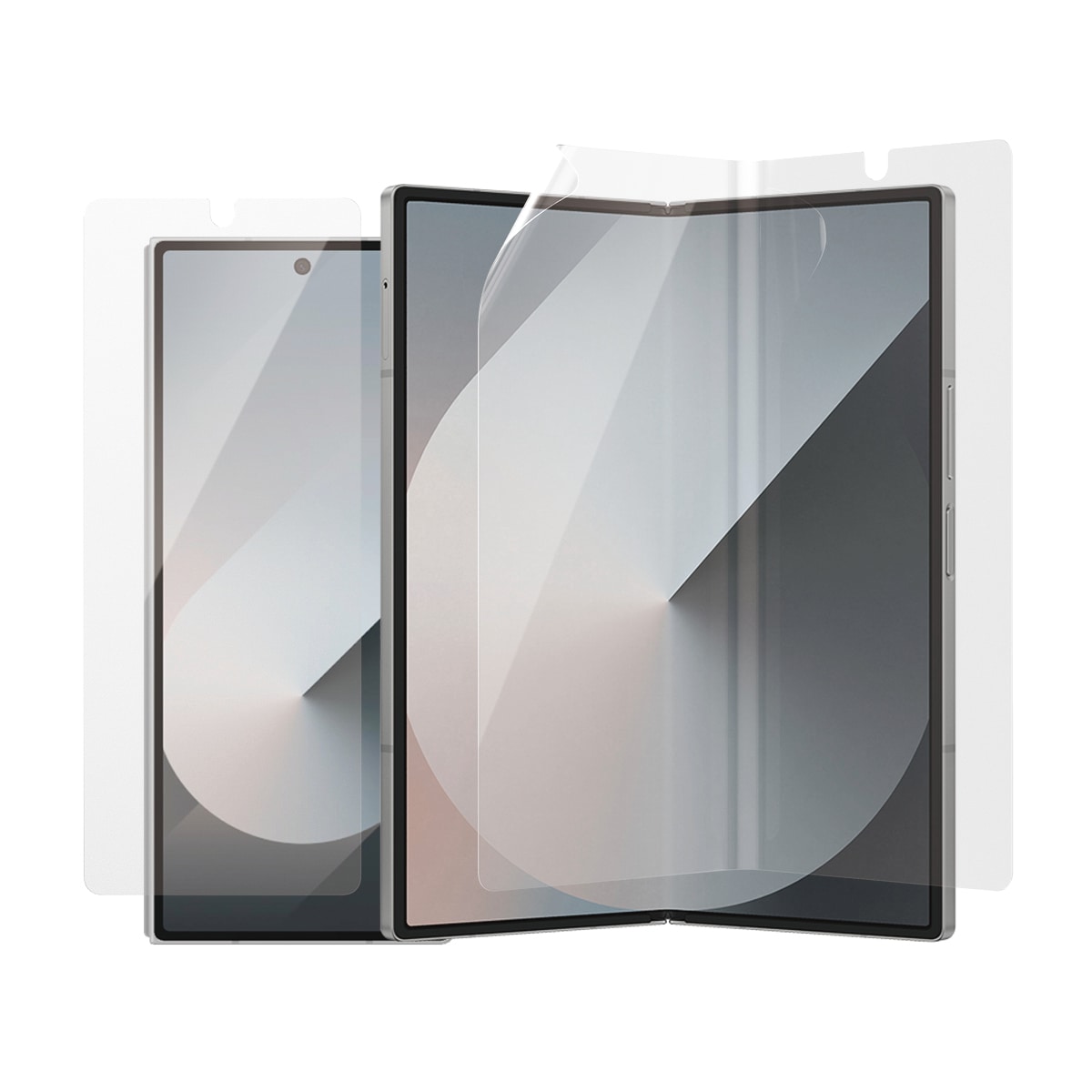 SAFE by PanzerGlass Displayschutzglas »Ultra-Wide Fit TPU + Classic Fit Glass Screen Protection«, für Samsung Galaxy Z Fold6, Displayschutzfolie, Schutzfolie, Bildschirmschutz, kratz- & stossfest