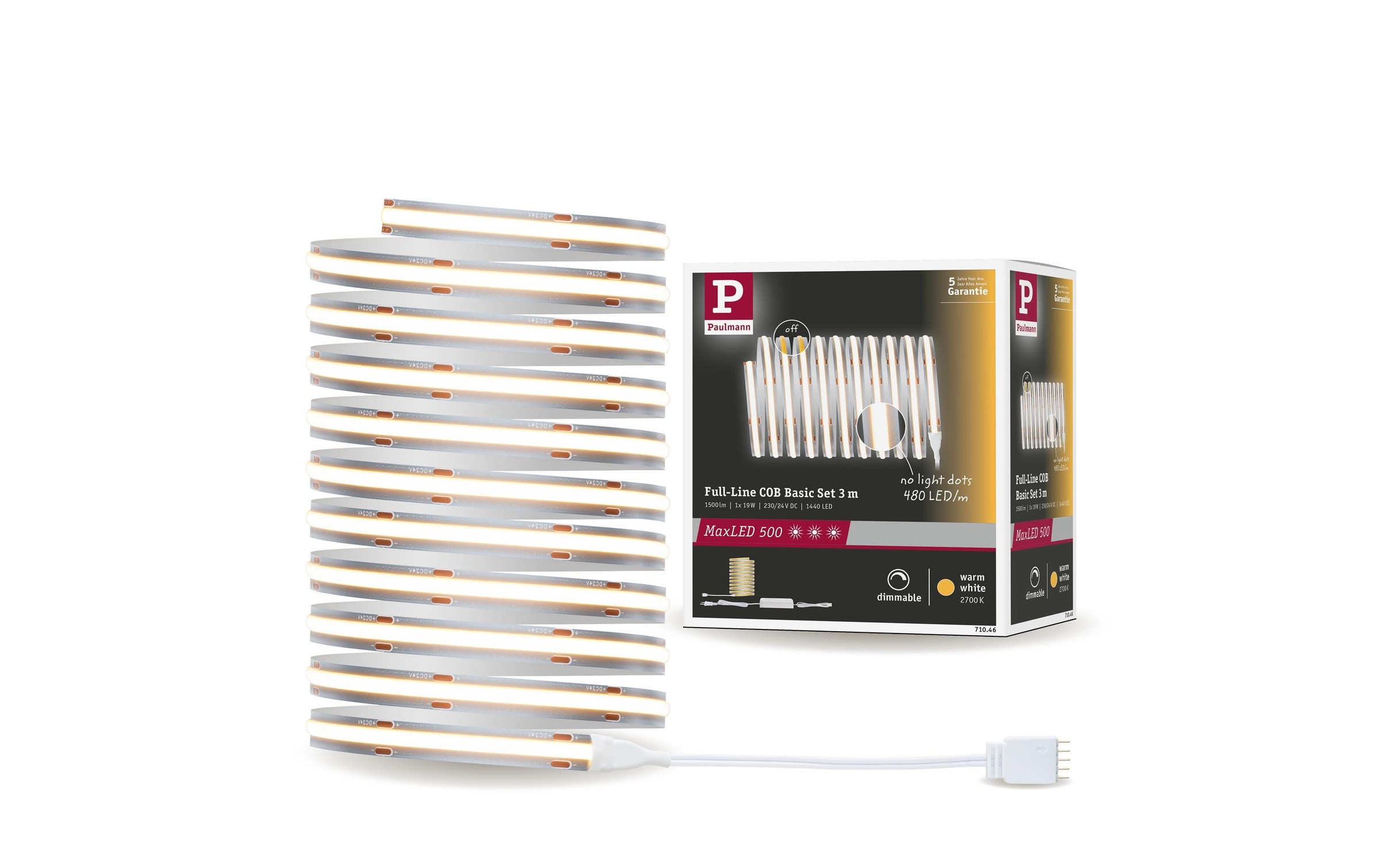 Paulmann Plafonnier LED »MaxLED 500 Basi« 1 cuis