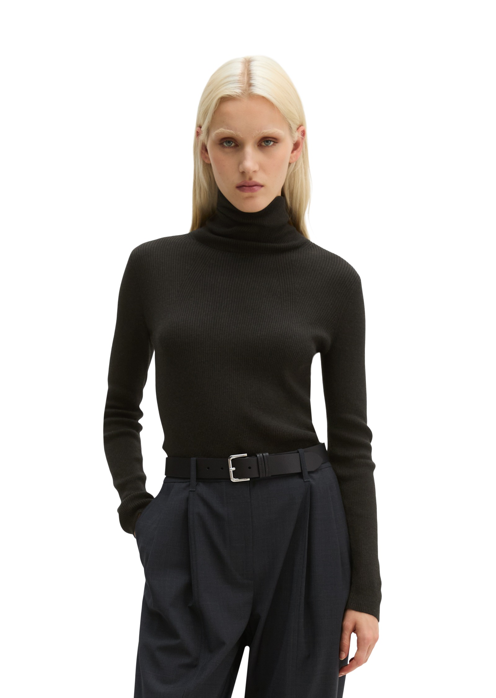 Image of Marc OPolo Rollkragenpullover slim aus Organic Cotton