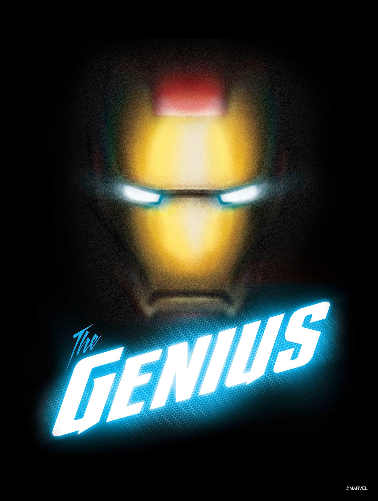 Wandbild »Avengers The Genius«, (1 St.), Kinderzimmer, Schlafzimmer, Wohnzimmer