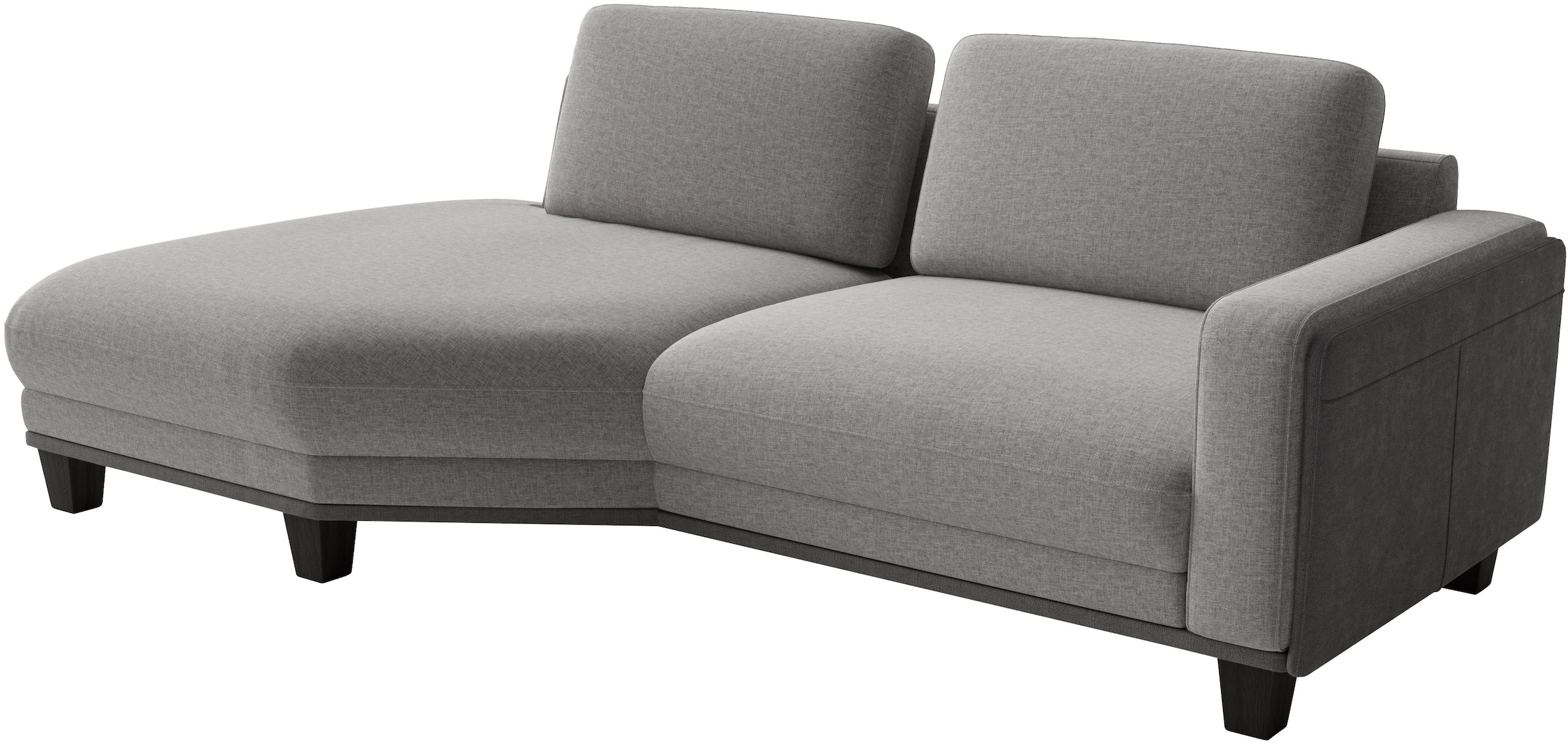 sit&more Ecksofa »Concept« Modernes Sofa in drei Fussfarben zur Auswahl