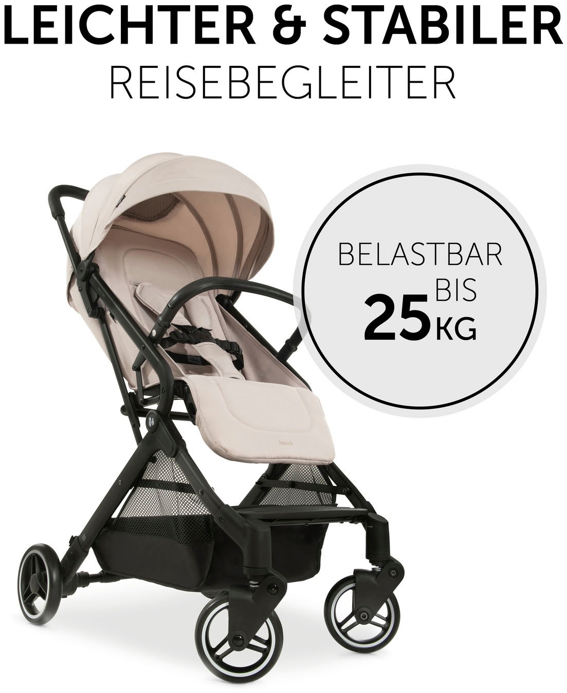 Hauck Poussette pour enfants »Travel N Care« 25 kilos Reisebuggy, leicht; bis 25 kg belastbar