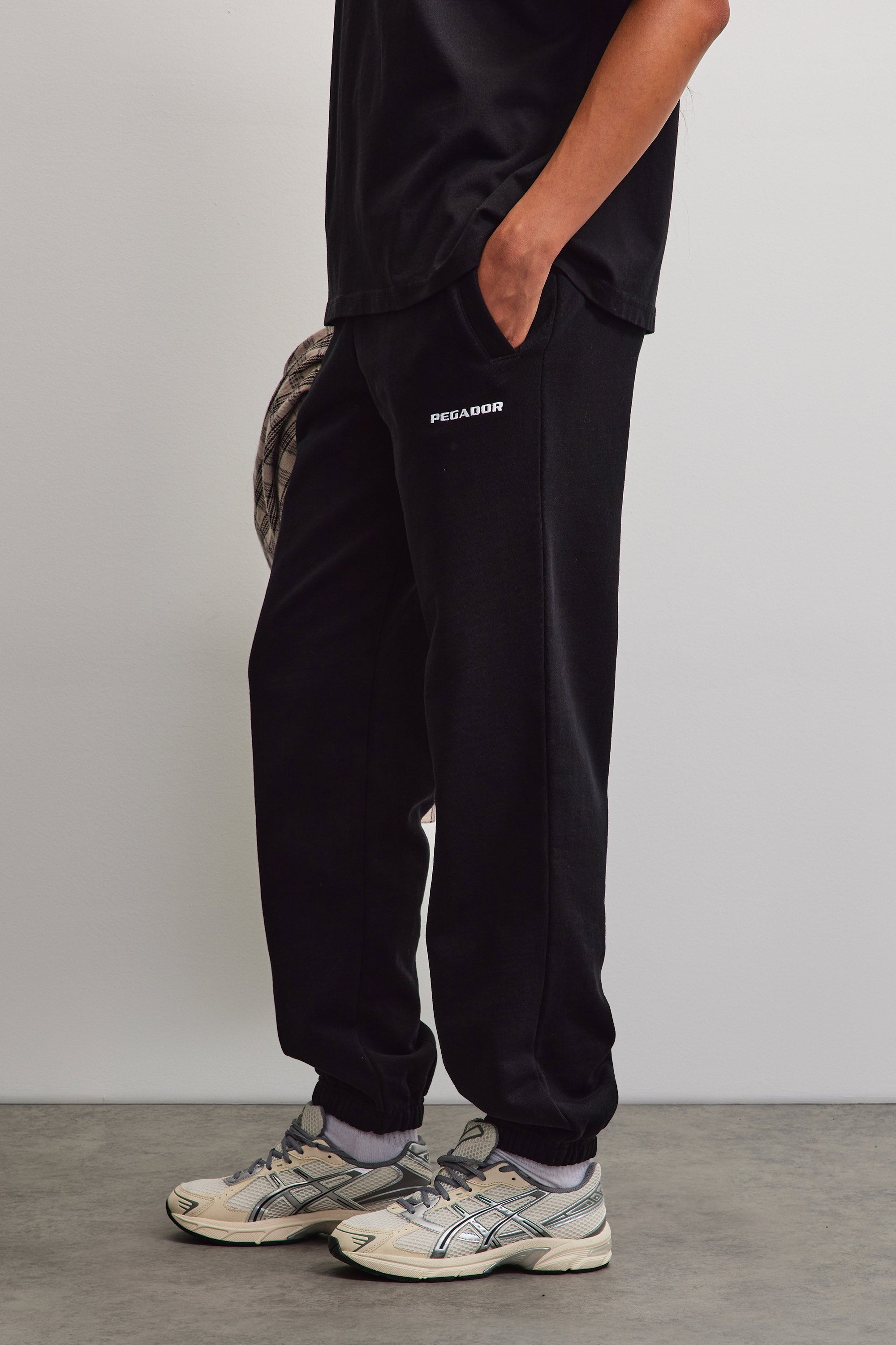 PEGADOR Pantalon sweat »Villa High Waisted Sweat Pants«  mélange coton, coupe régulière
