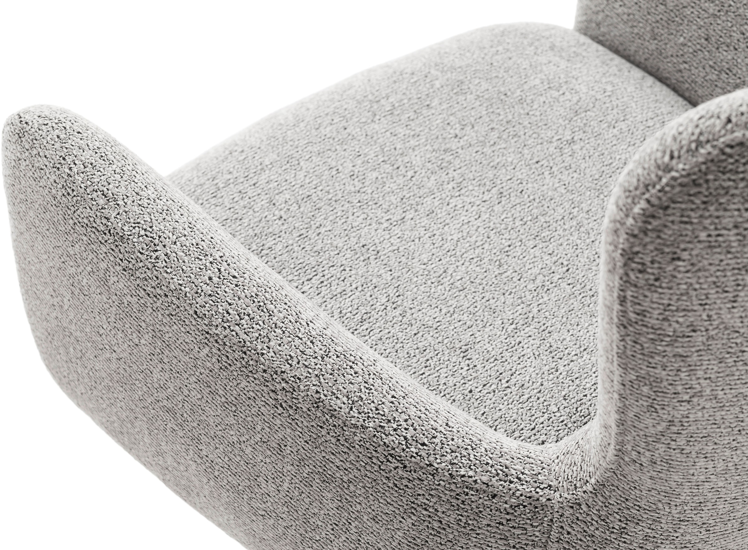 MCA furniture 4-Fussstuhl (Set) 2 Stk.Taschenfederkern, 360° drehbar