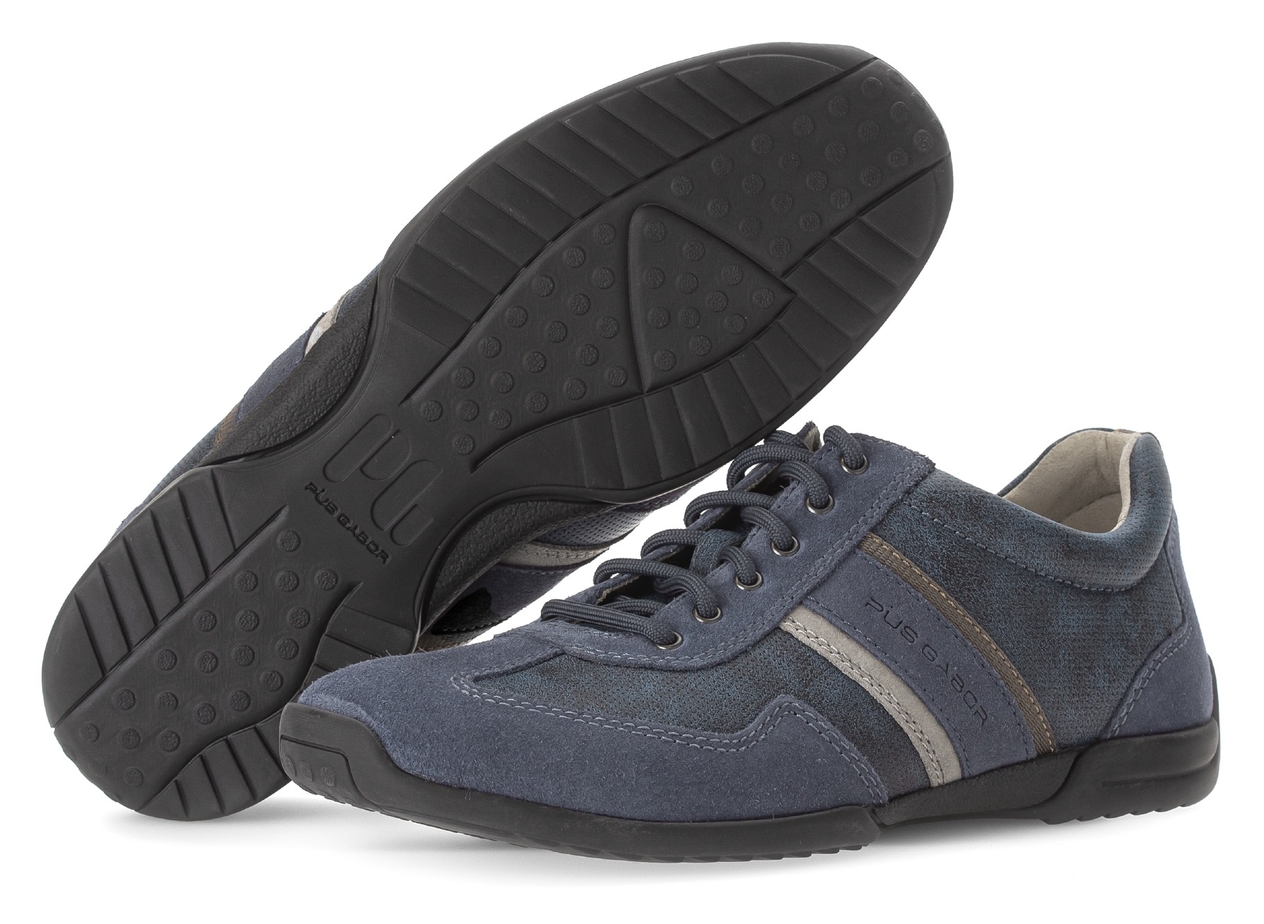 Pius Gabor Sneakers  , Freizeitschuh, Halbschuh, Schnürschuh mit Logo, Weite G (=weit)