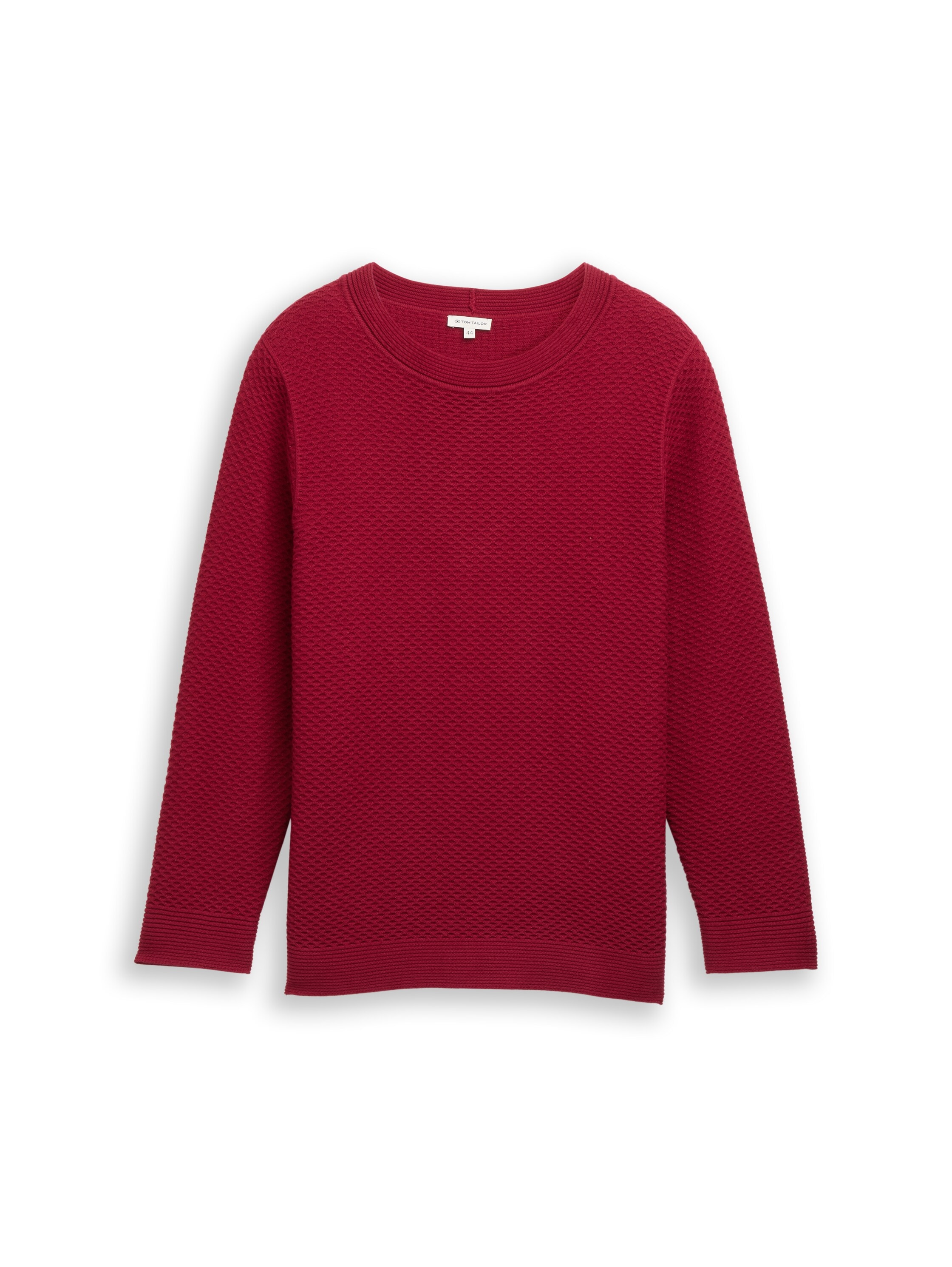 TOM TAILOR PLUS Pull en tricot mit Struktur-Muster