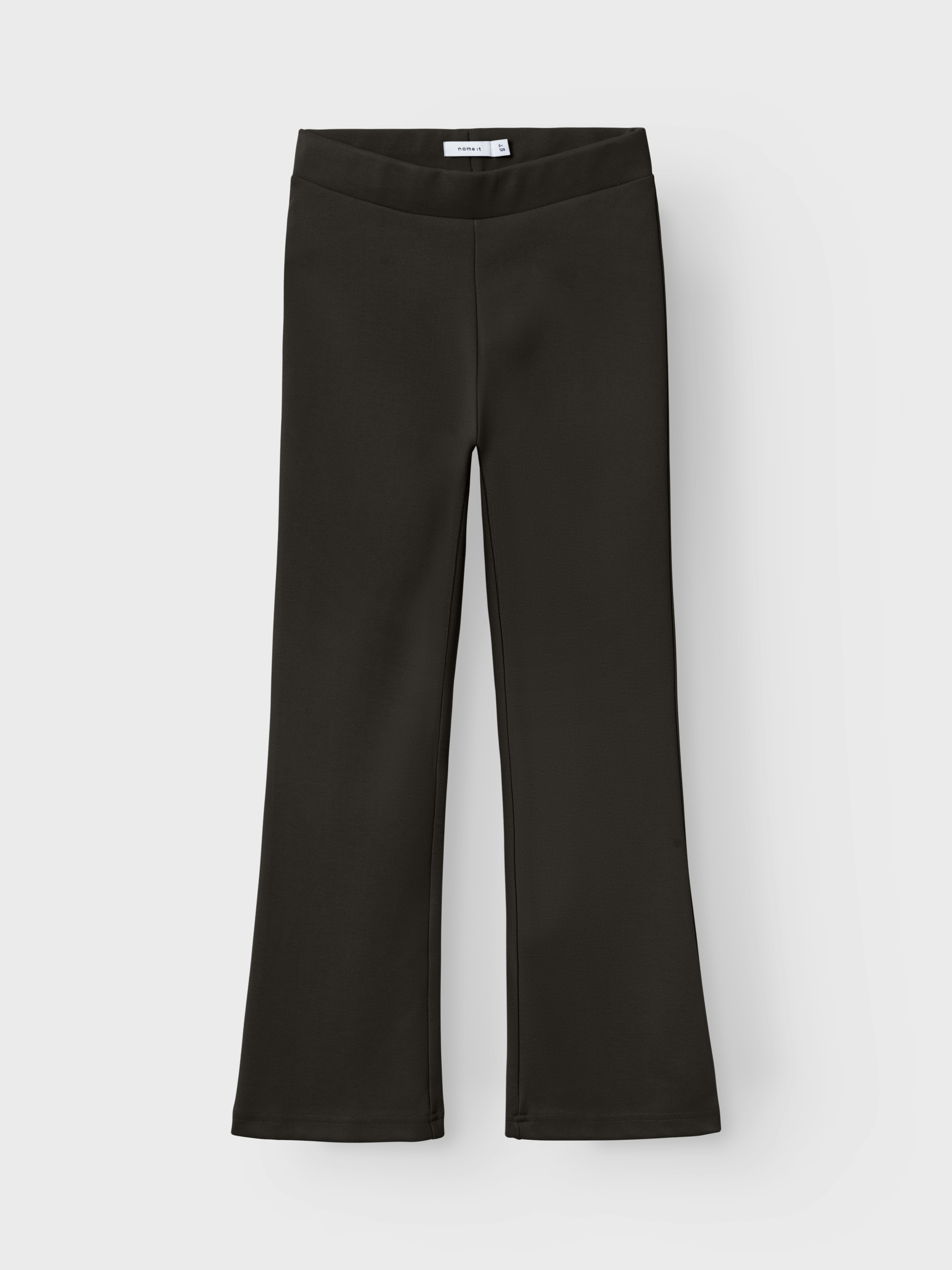 Name It Schlaghose »NKFFRIKKALI für Mädchen mit ausgestelltem Bein und Viskose«, unifarben, casual, ausgestellt, Viskosemix, ohne Kragen