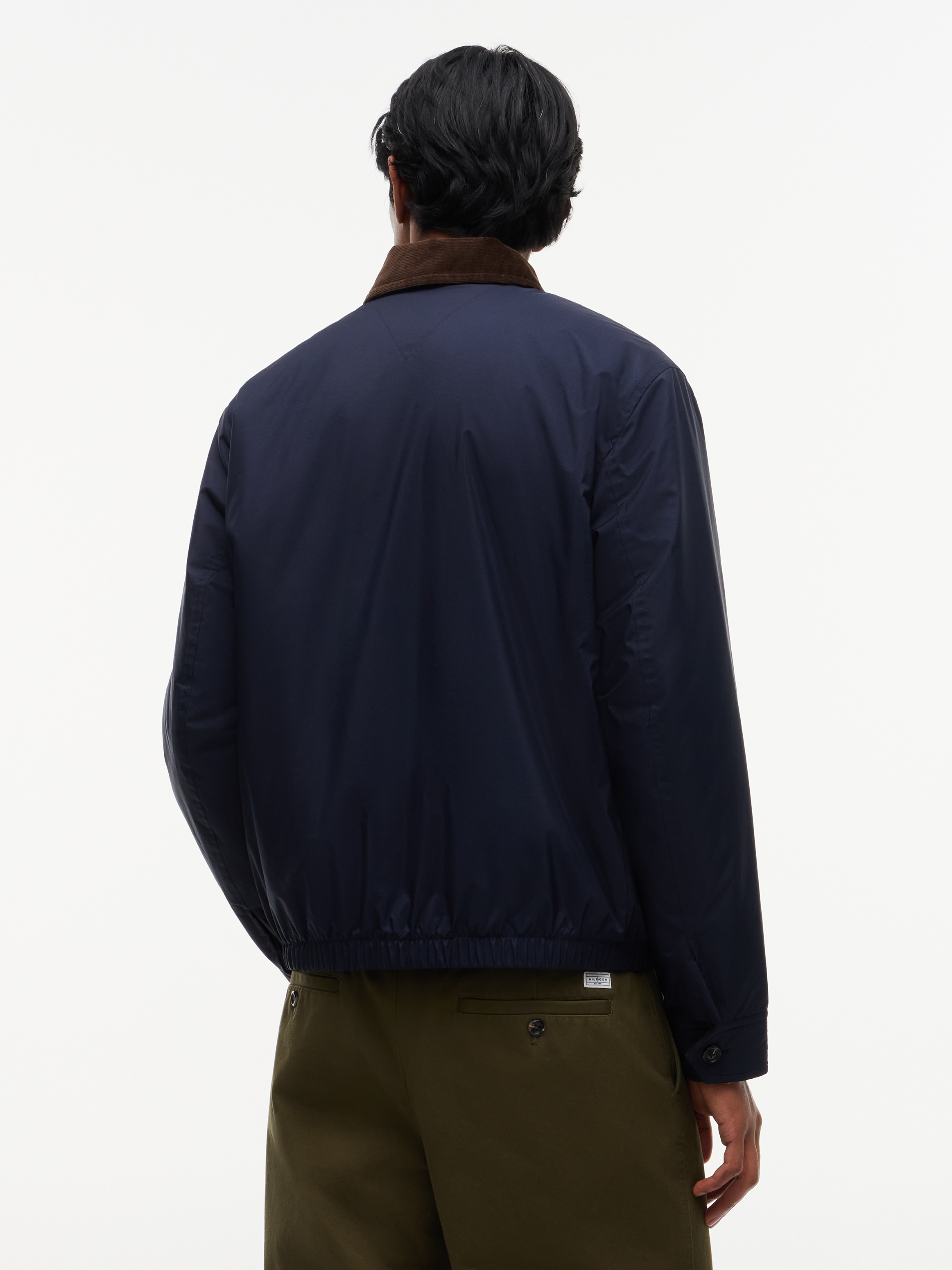 Tommy Hilfiger Blouson »SURPLUS PADDED IVY« avec taille élastique, col contrasté