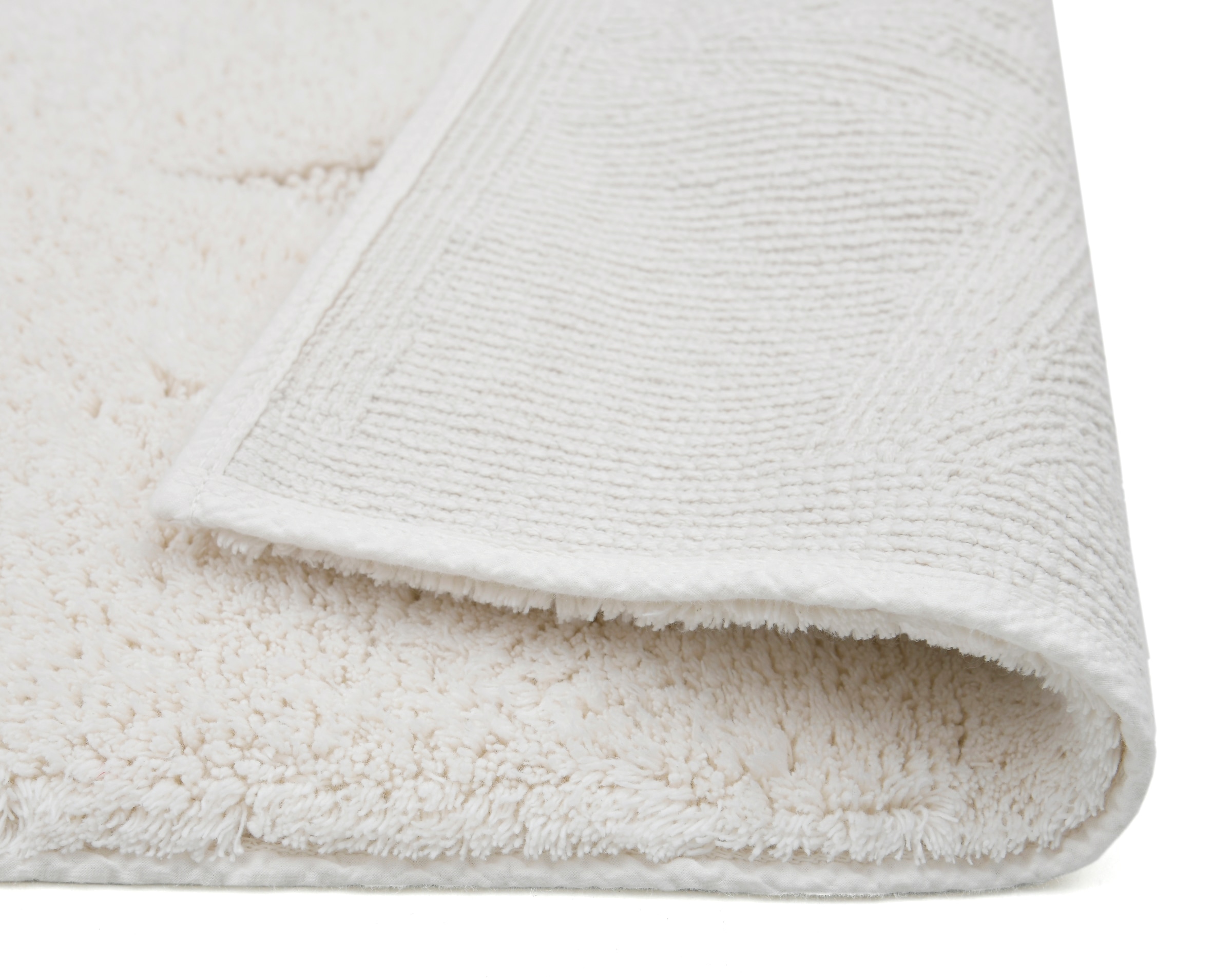 GOODproduct Badematte »Marie, Badvorleger, Badezimmer Teppich« Höhe 13 mm rutschhemmend beschichtet fussbodenheizungsgeeignet | strapazierfähig Badteppich, Stern Motiv, Hoch-Tief-Struktur, auch als Set