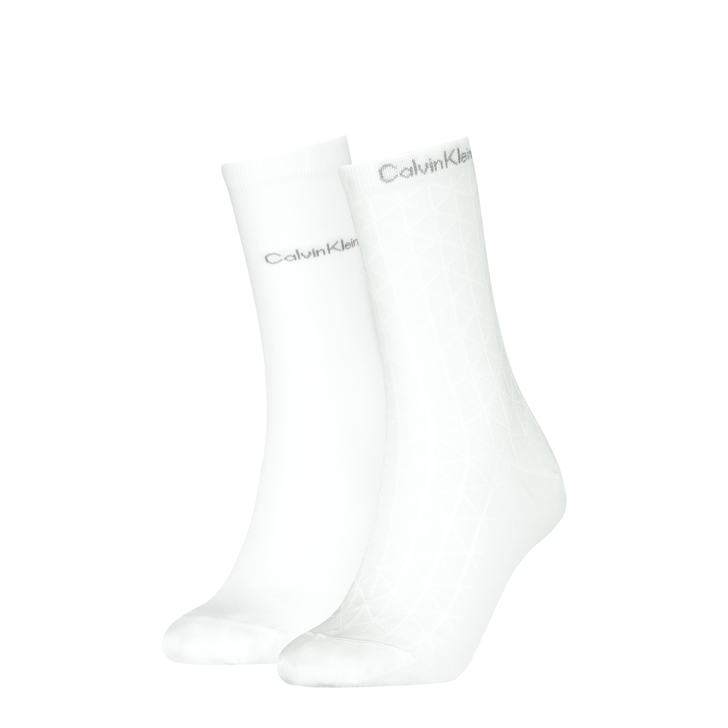 Image of Calvin Klein Socken "CK WOMEN SOCK 2P DROPNEEDLE PATTERN" 2 Paar