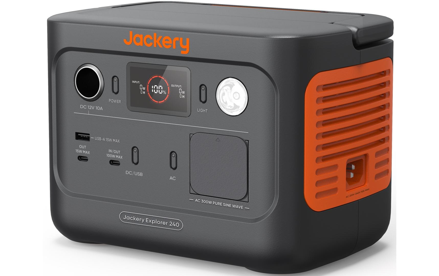 Jackery Powerbank »Station Explorer 240 V2 EU 256 Wh«