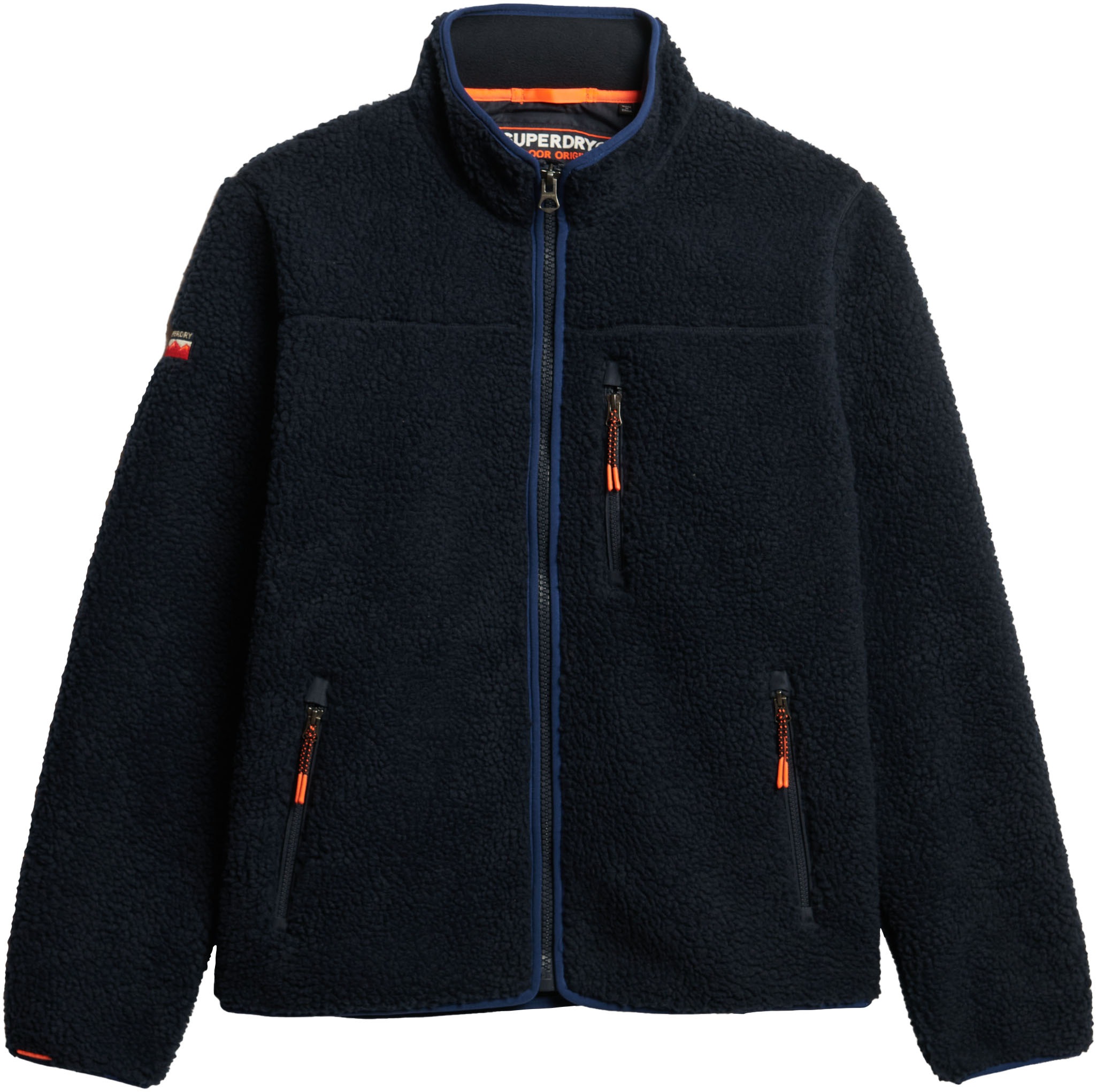Superdry Fleecejacke »OUTDOOR FULL ZIP FLEECE«, ohne Kapuze