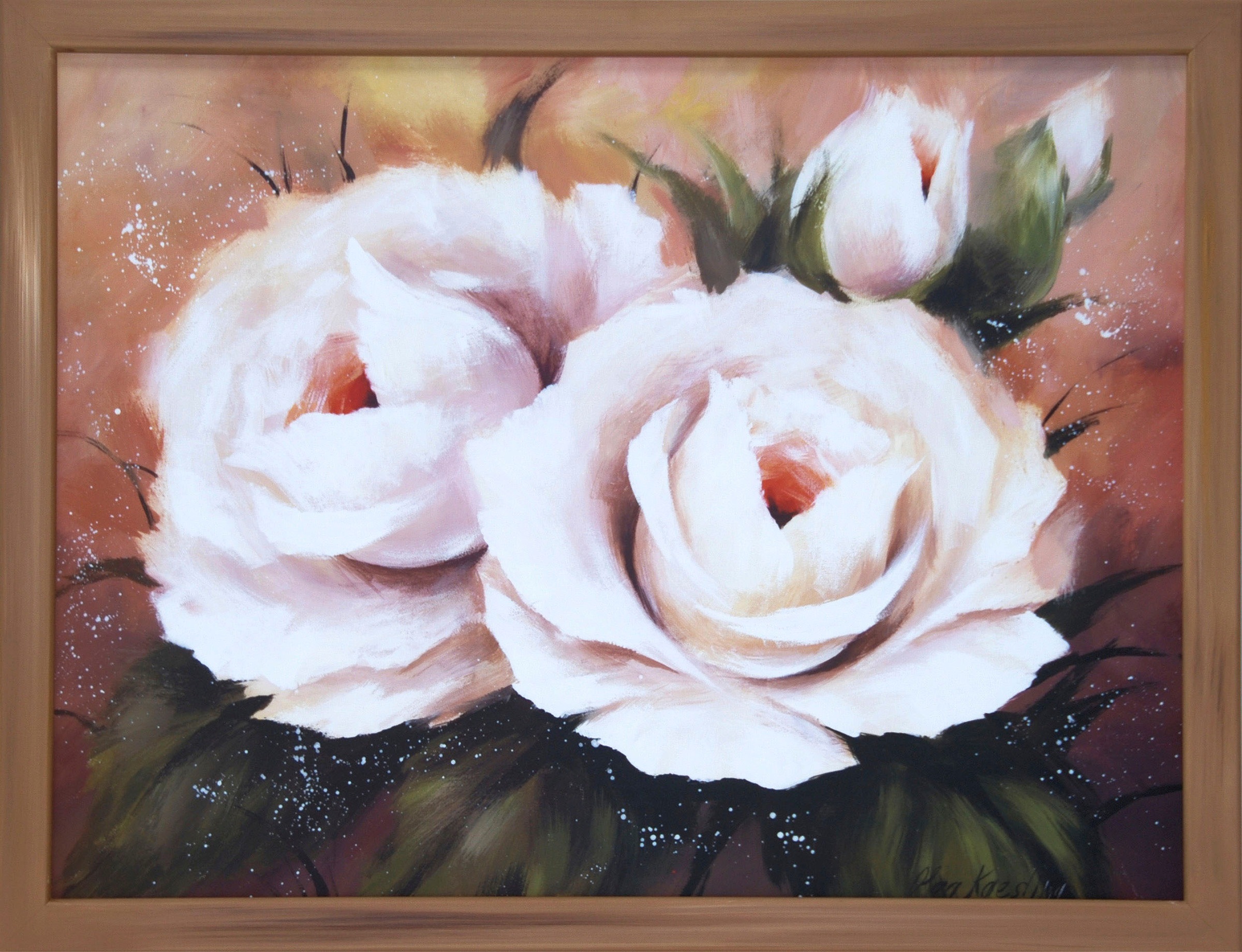 Image of DELAVITA Bild mit Rahmen »O.KOSCHKINA / 4 Rosen«, (1 St.) bei Ackermann Versand Schweiz