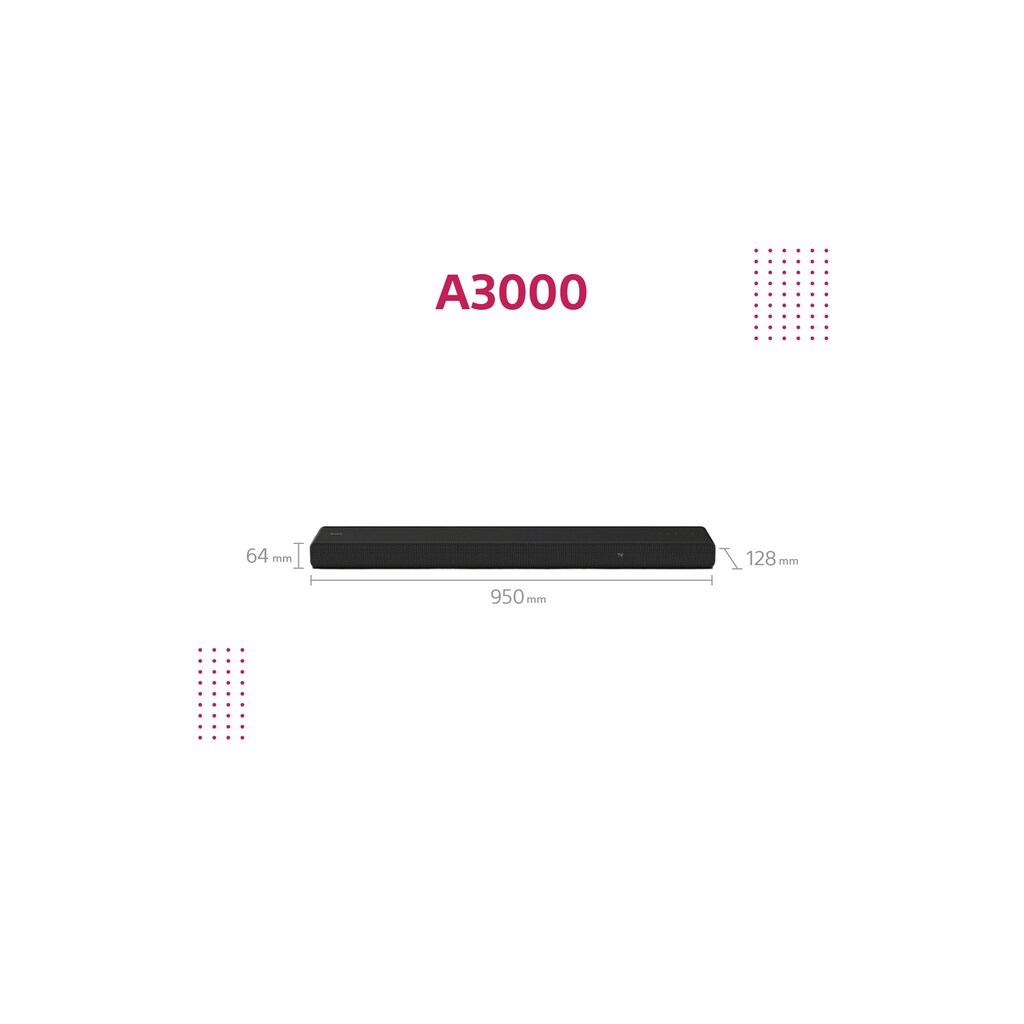 Sony Soundbar »HT-A3000«
