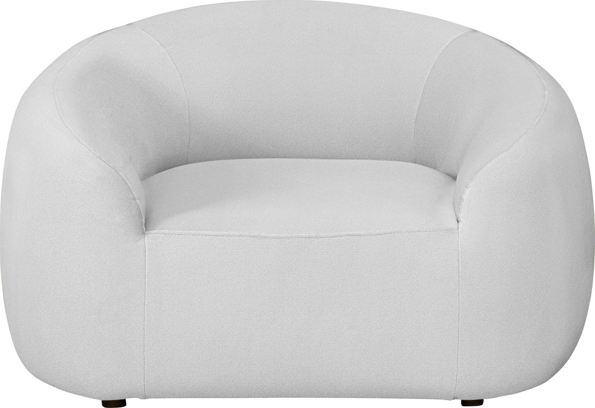 LeGer Home by Lena Gercke Sessel »YANI Relaxsessel, Loungesessel, Masse B/T/H: 127/96/76 cm« organische Form, mit Wellenunterfederung, auch in Bouclé