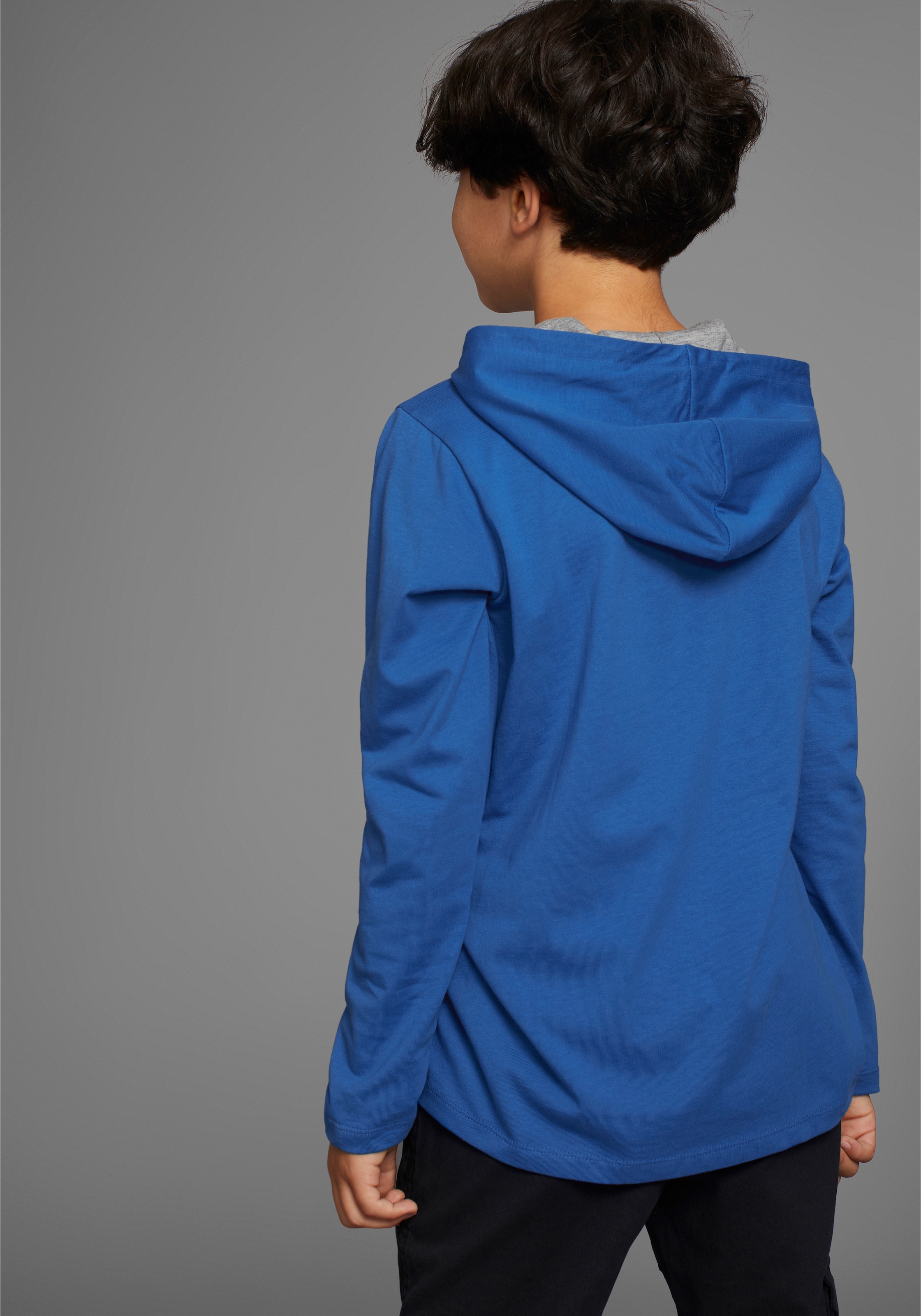 KIDSWORLD Kapuzenshirt »OHNE Worte!«, cooler Spruch