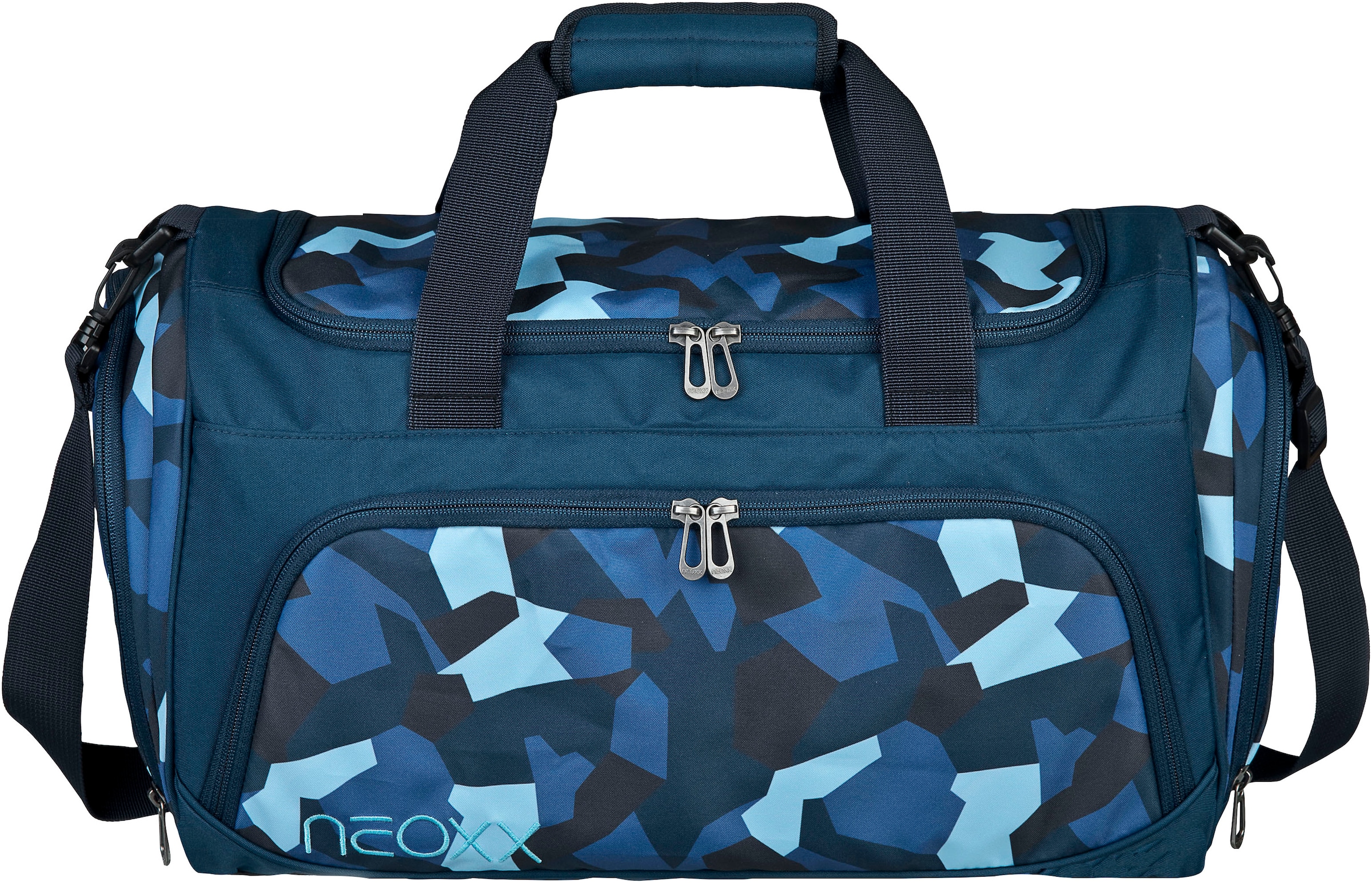 neoxx Sporttasche »Move, Camo Nation«, teilweise aus recyceltem Material