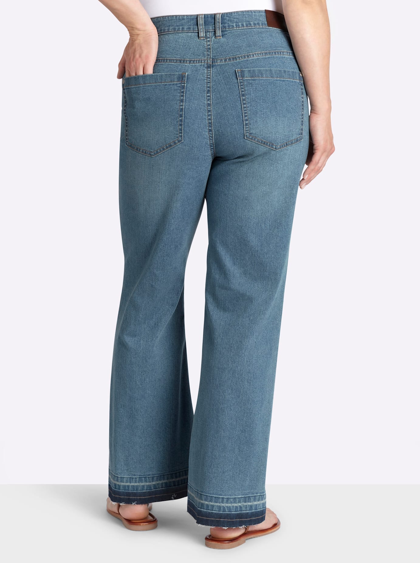 Sheego Bootcut-Jeans 1