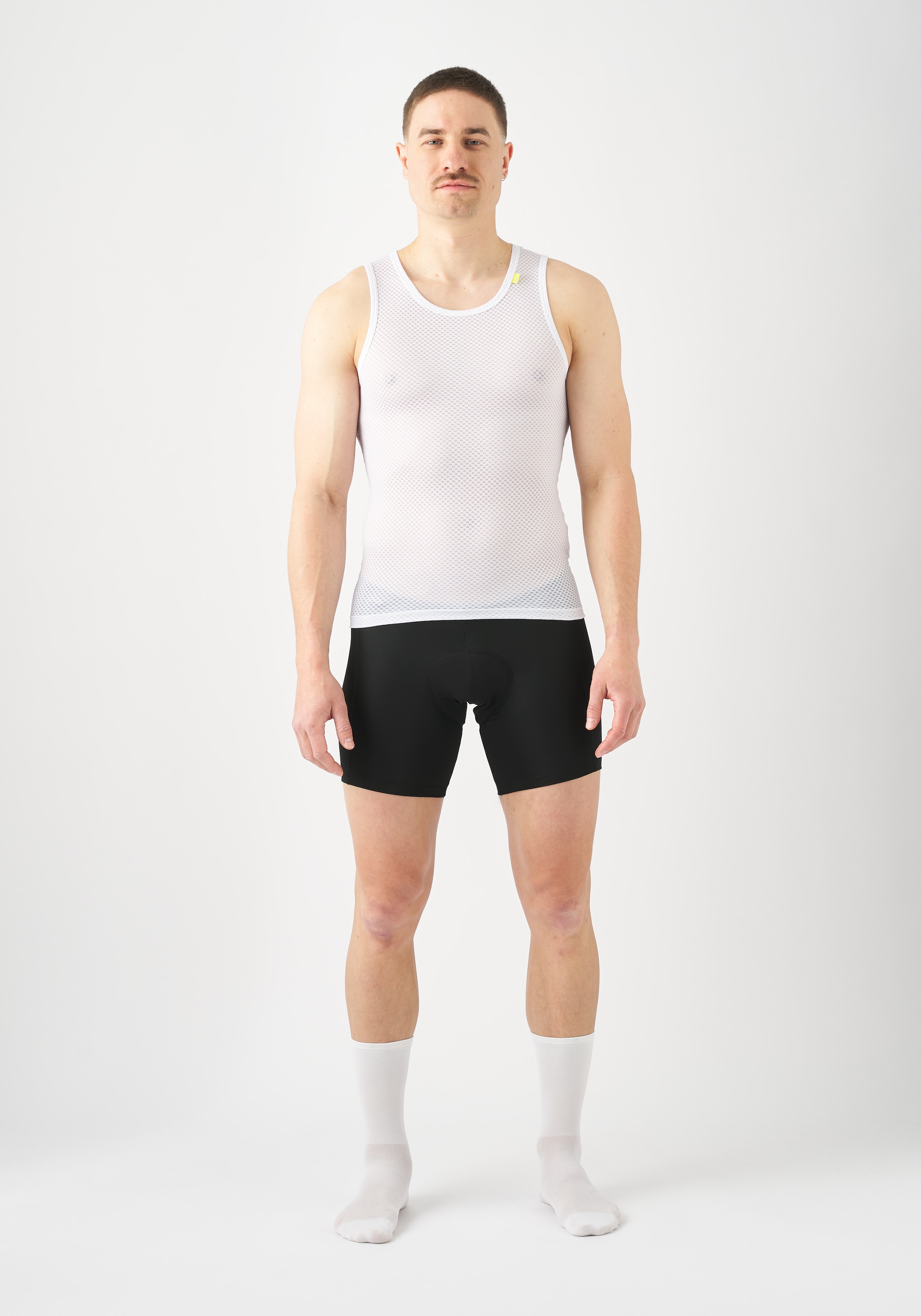 Gonso Pantalon de vélo »Base Pants M«  Herren Fahrradunterhose, atmungsaktive Radhose, Sitzpolster, Tight Fit