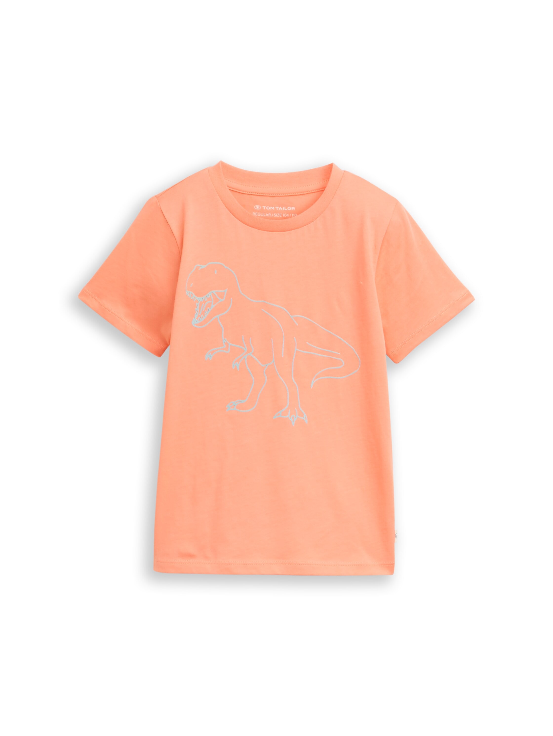TOM TAILOR T-shirt mit in der Nacht leuchtendem Dino-Print