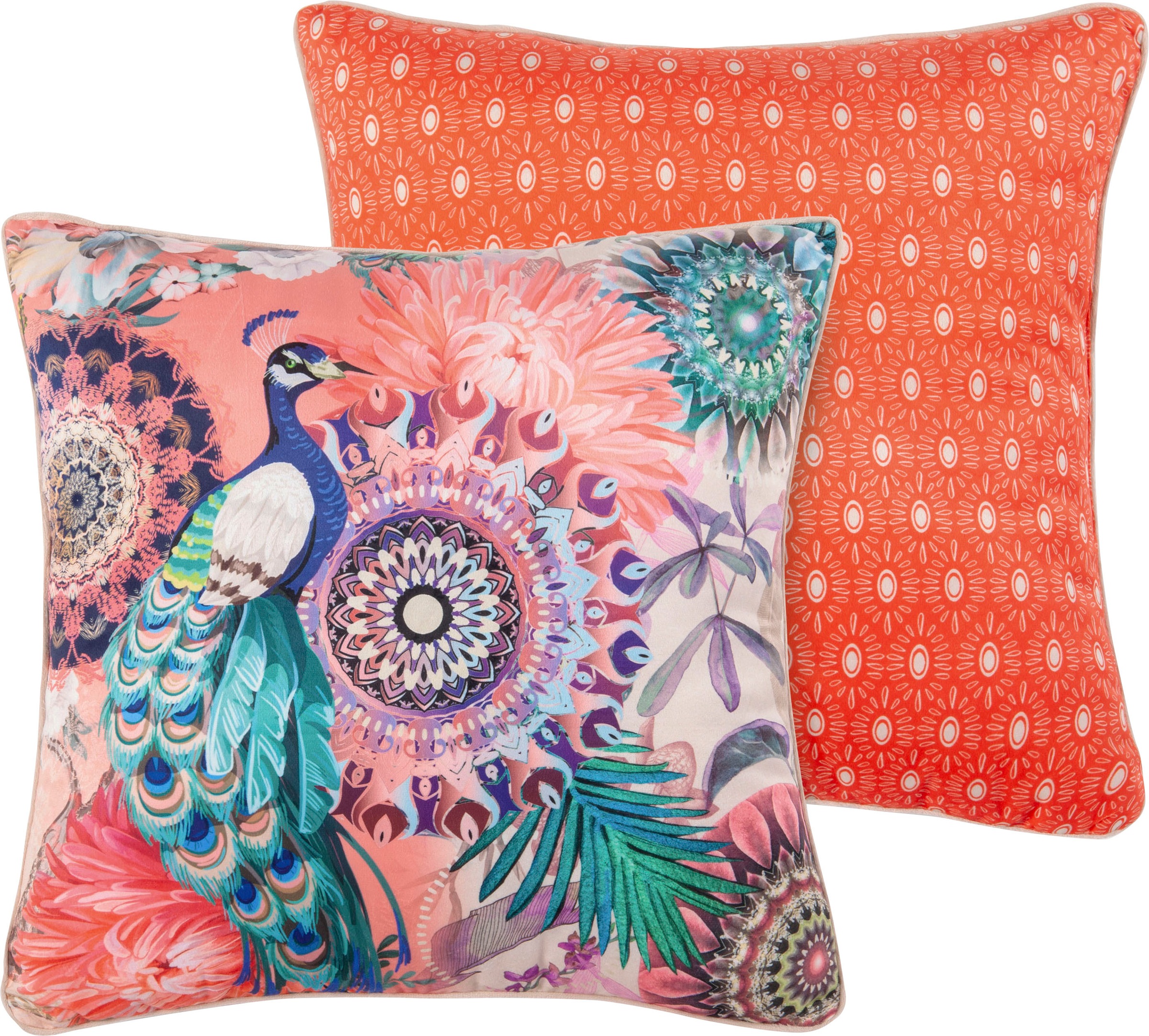 Image of hip Dekokissen »Lynouk«, (1 St., 1 48x48 cm Dekokissen - Mit biese), mit Biese bei Ackermann Versand Schweiz