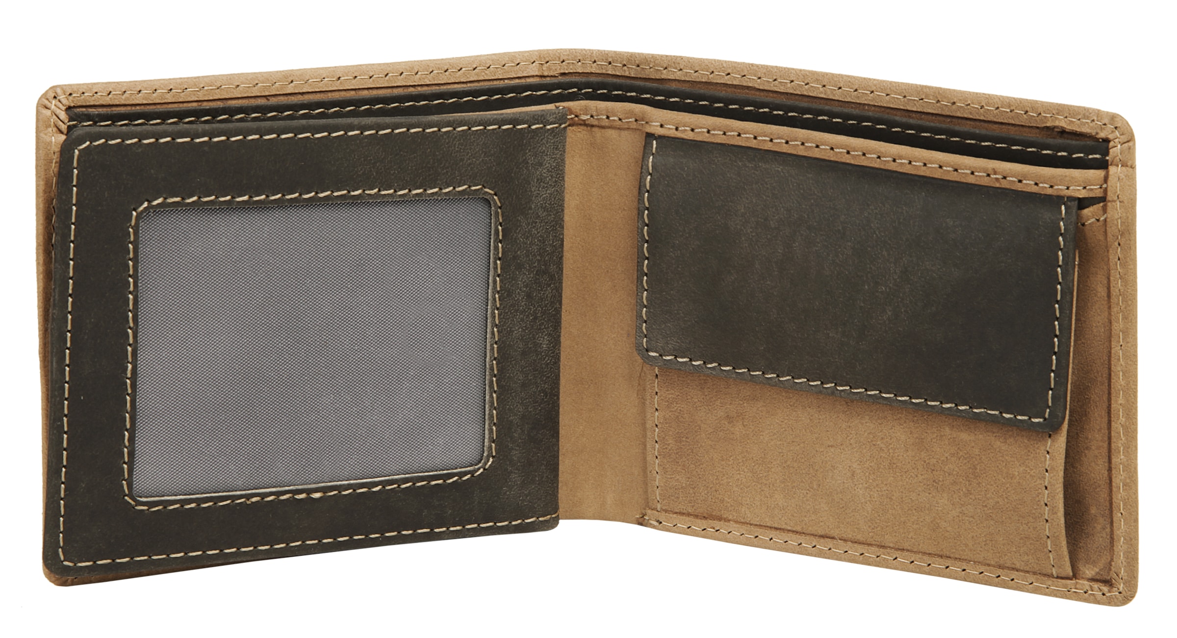 BODENSCHATZ Geldbörse »BICOLOUR« echt Leder