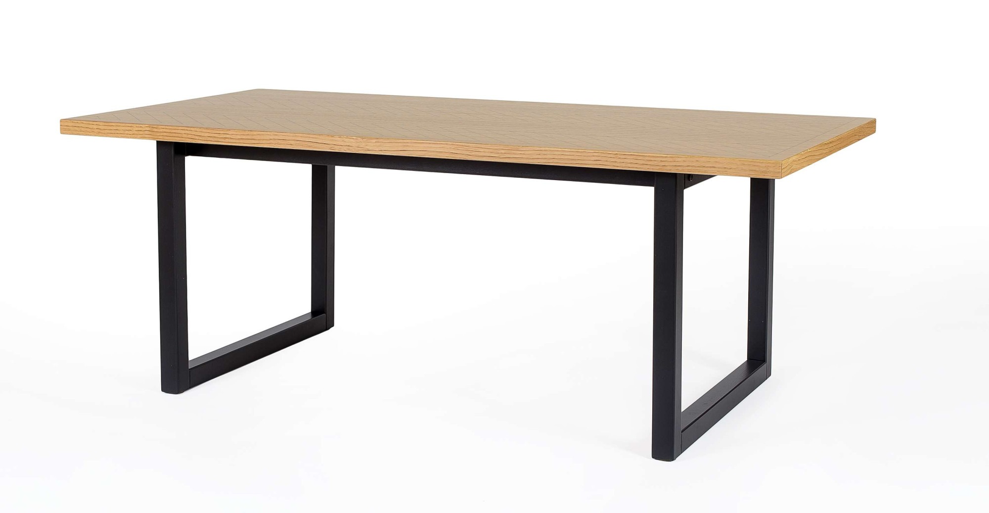 Woodman Couchtisch »Camden«, Beine aus massiver Birke, Breite 120 cm, mit einem schönen Print, FSC®