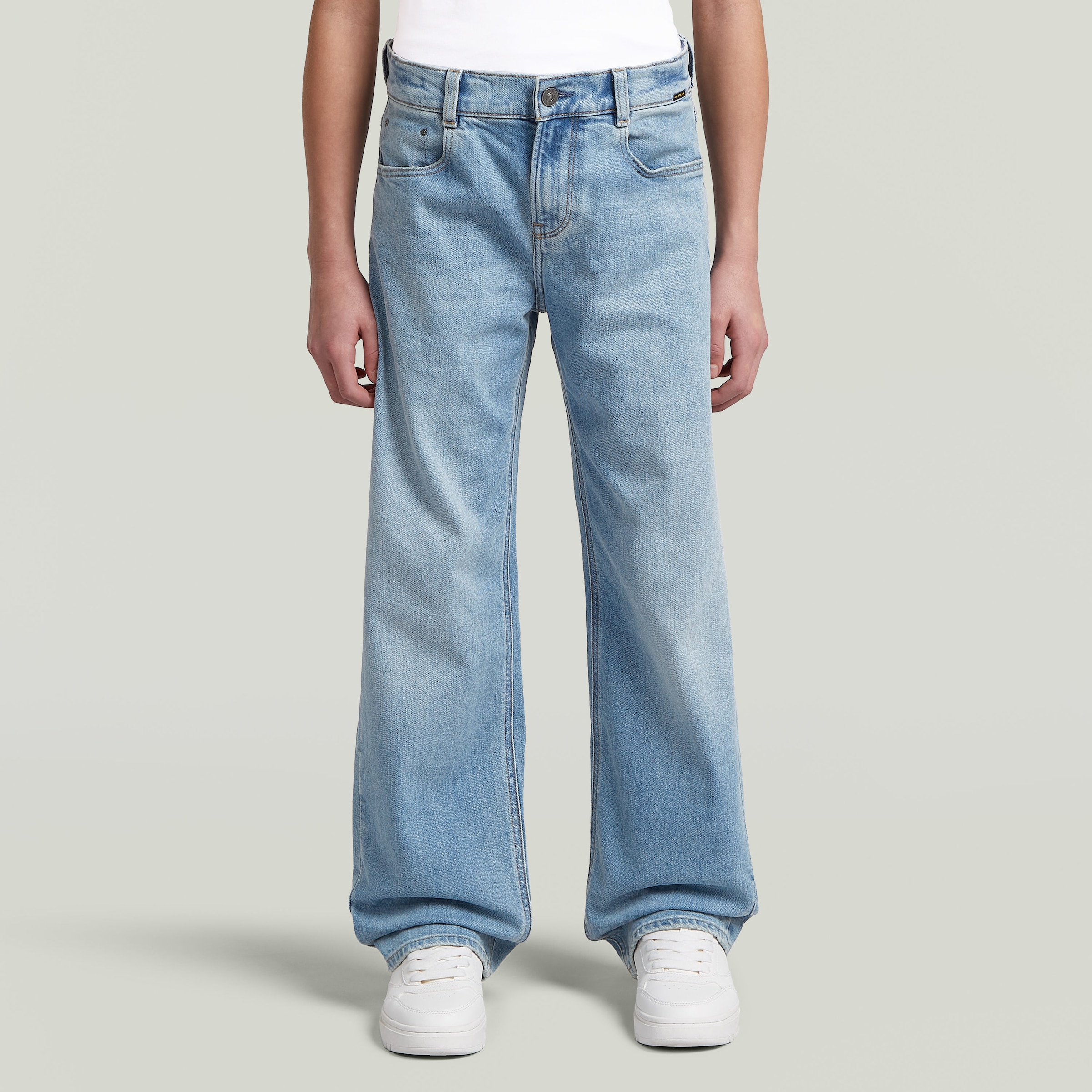G-STAR Loose-fit-Jeans »KIDS, JUDEE LOOSE G« mit regulärem Bund, Baumwoll-Denim