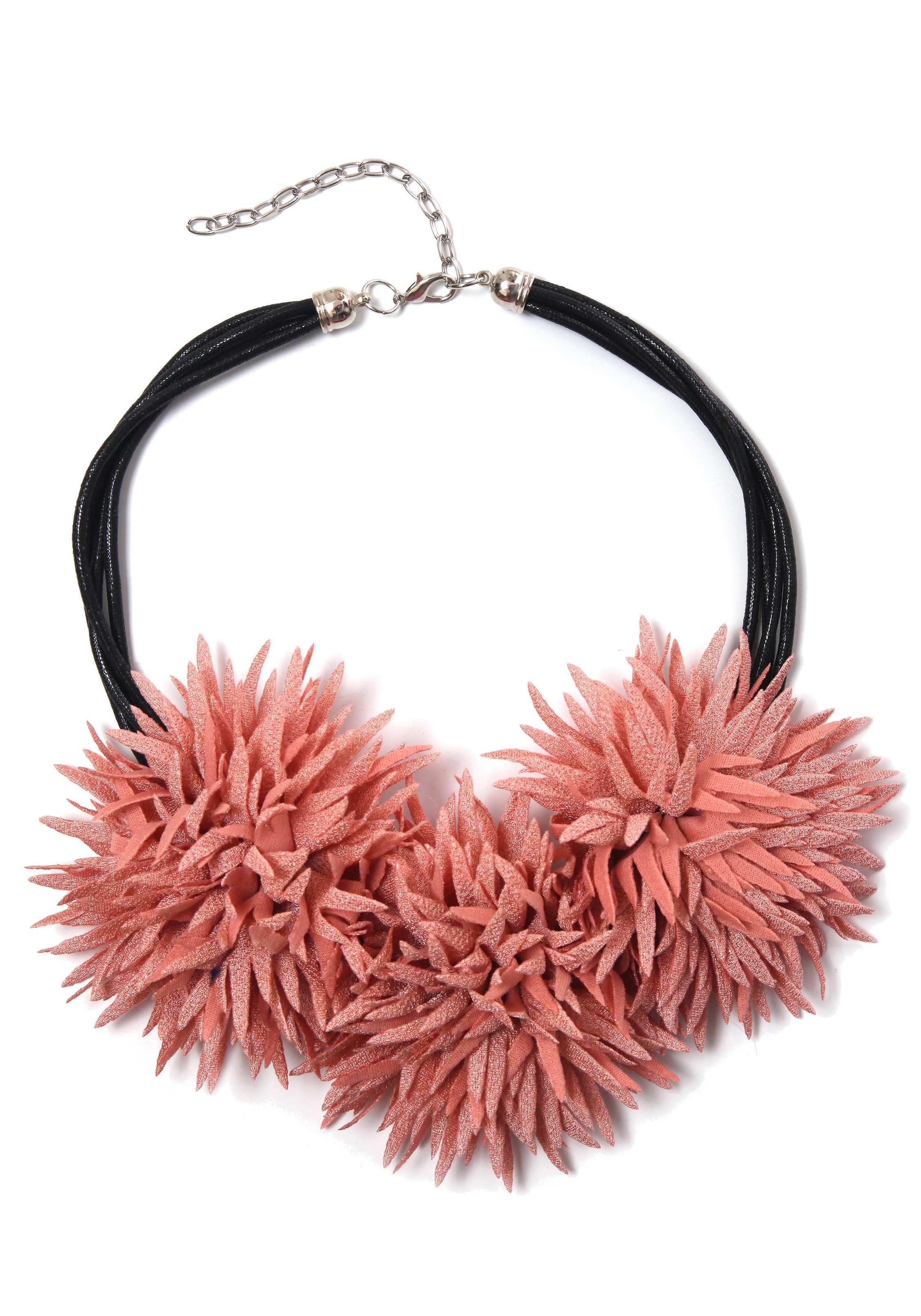 Image of COLLEZIONE ALESSANDRO Kette mit Anhänger »Stoffblüten, C2405-F14« bei Ackermann Versand Schweiz