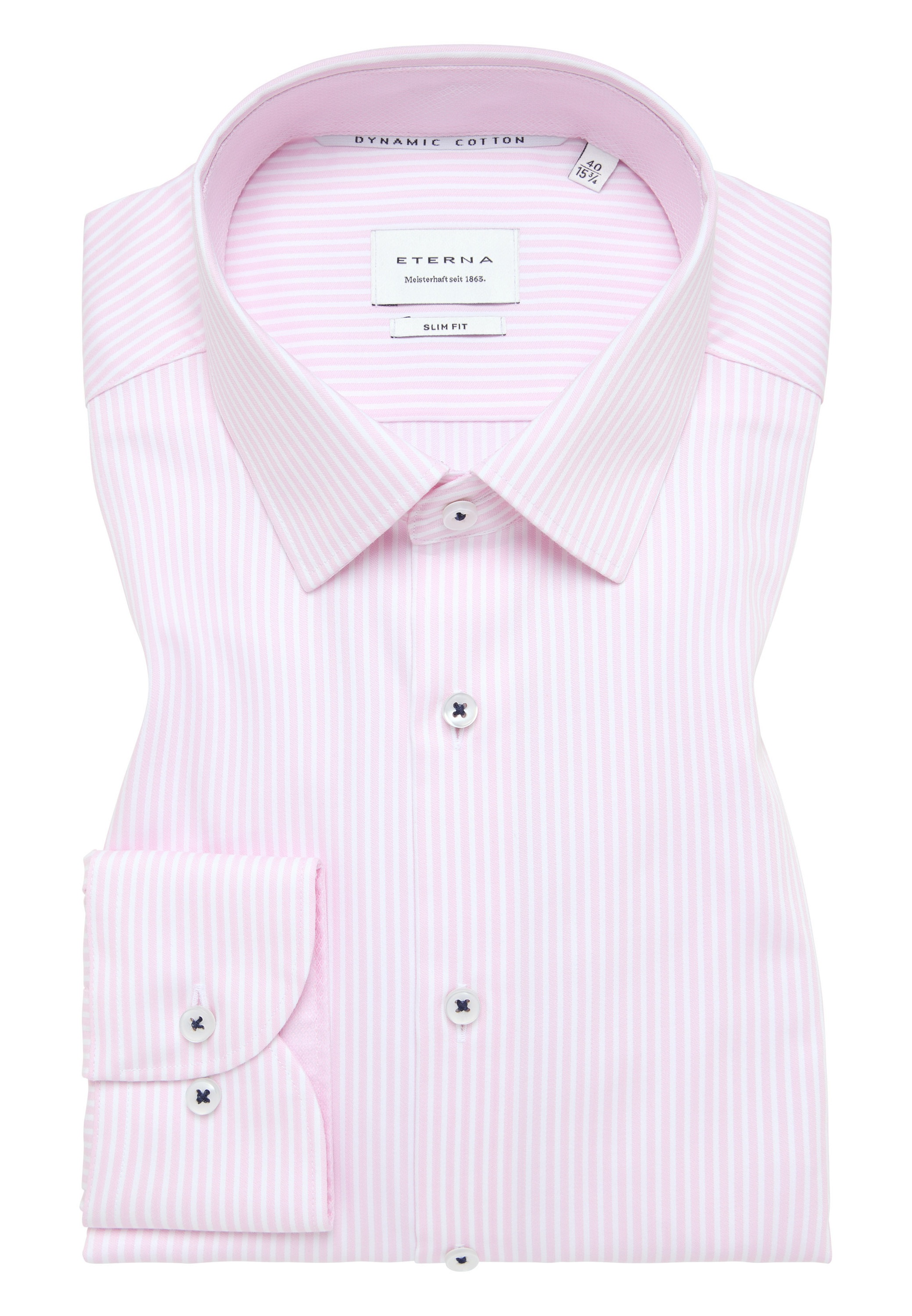 Eterna Langarmhemd »SLIM FIT« NON IRON (bügelfrei)