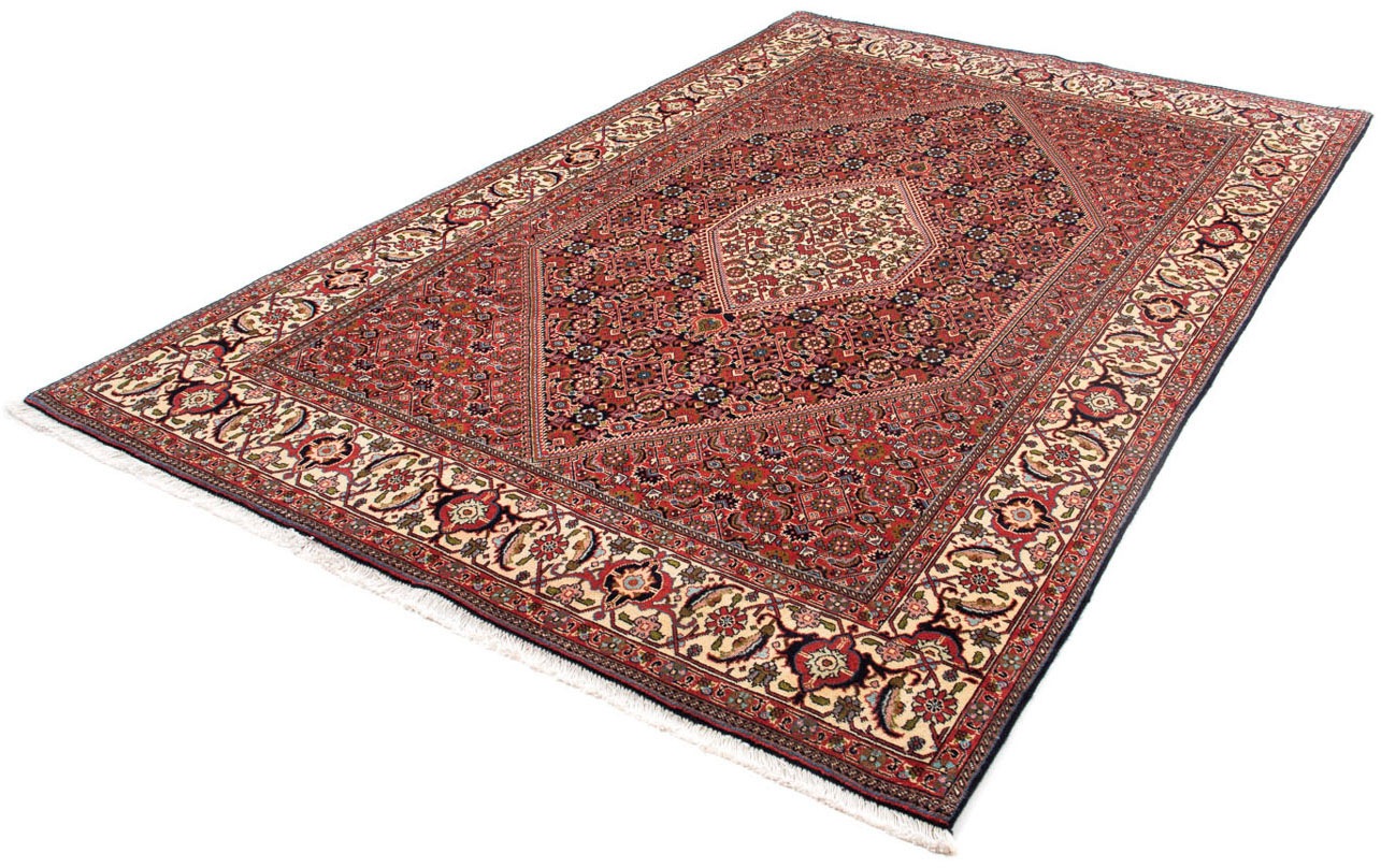 Image of morgenland Orientteppich »Perser - Bidjar - 270 x 171 cm - braun«, rechteckig, 15 mm Höhe, Wohnzimmer, Handgeknüpft, Einzelstück mit Zertifikat bei Ackermann Versand Schweiz