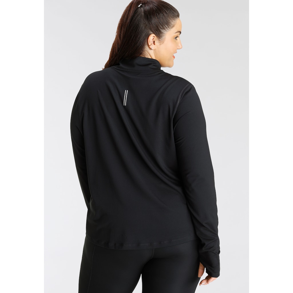 Nike Laufshirt »Element Women's 1/-Zip Running Top (Plus Size)«