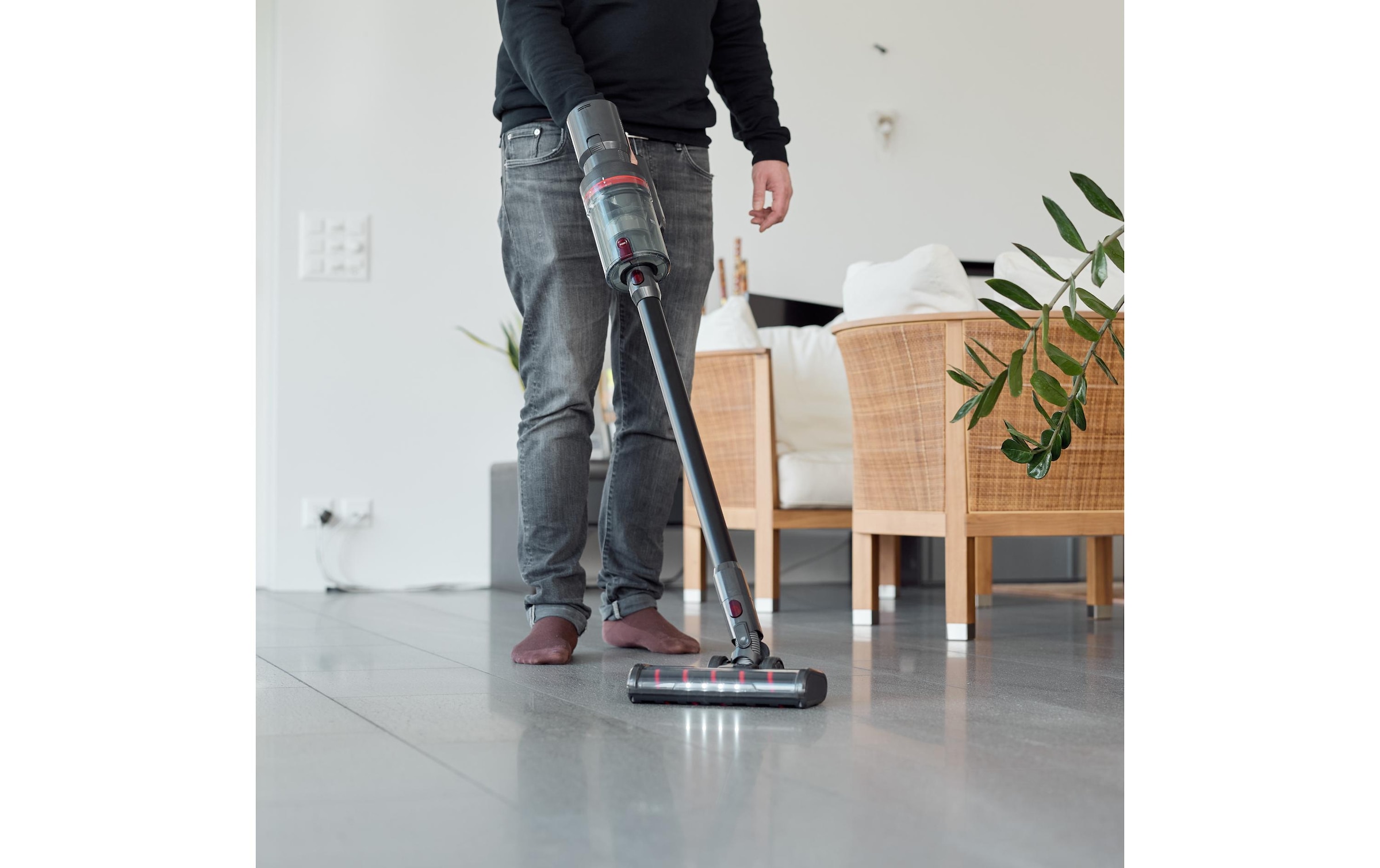   Akku-Hand-und Stielstaubsauger »Ecofort ecoQ CleanVac Pro«