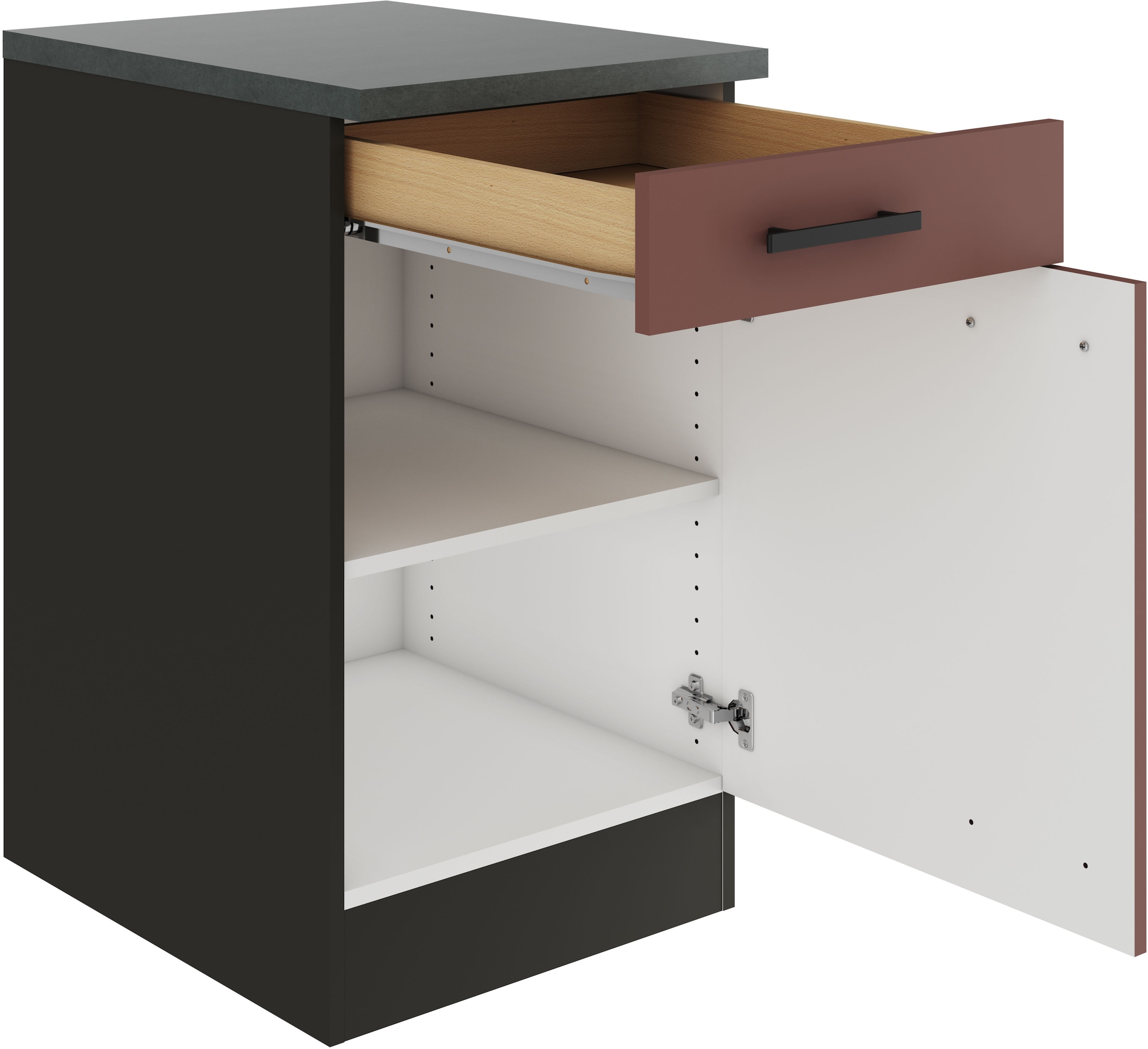 OPTIFIT Unterschrank »Palma«, Breite 50 cm, mit 1 Tür und 1 Schubkasten