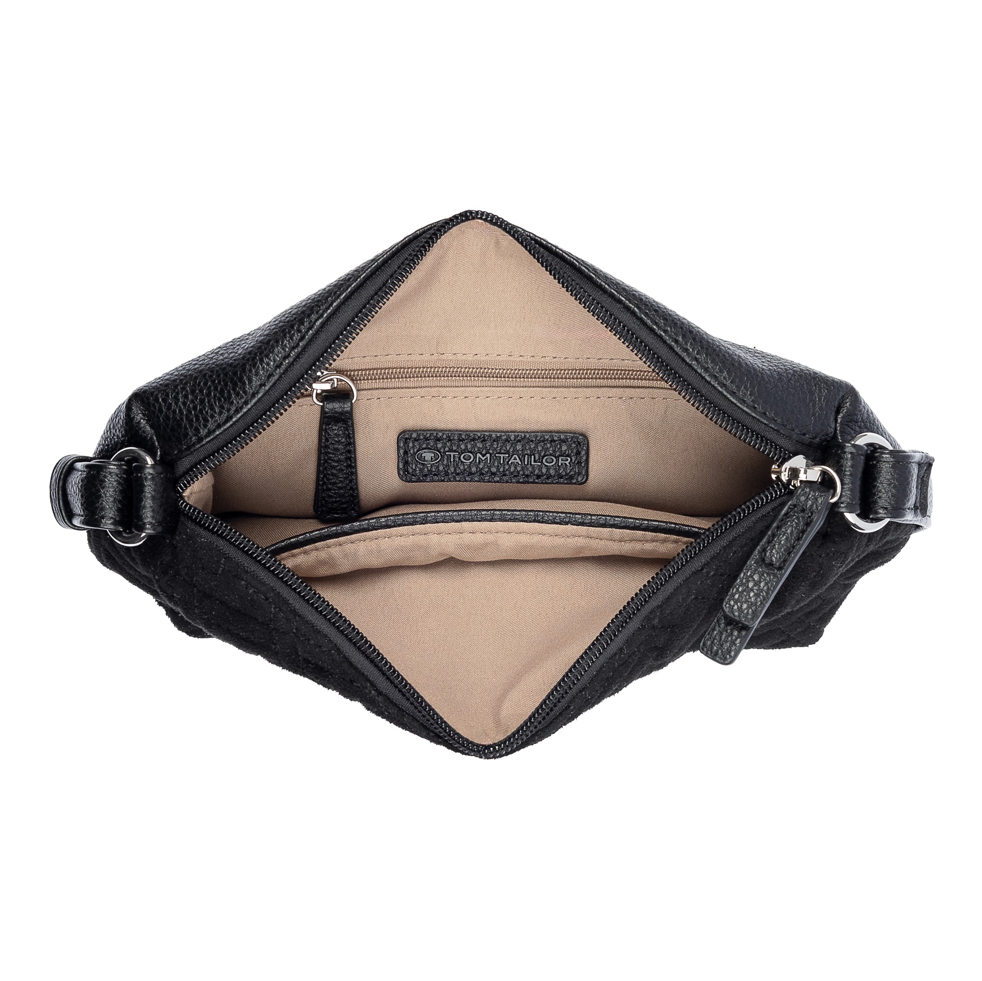 TOM TAILOR Sac à main »Xanthia« Sac bandoulière pour femme avec embossage