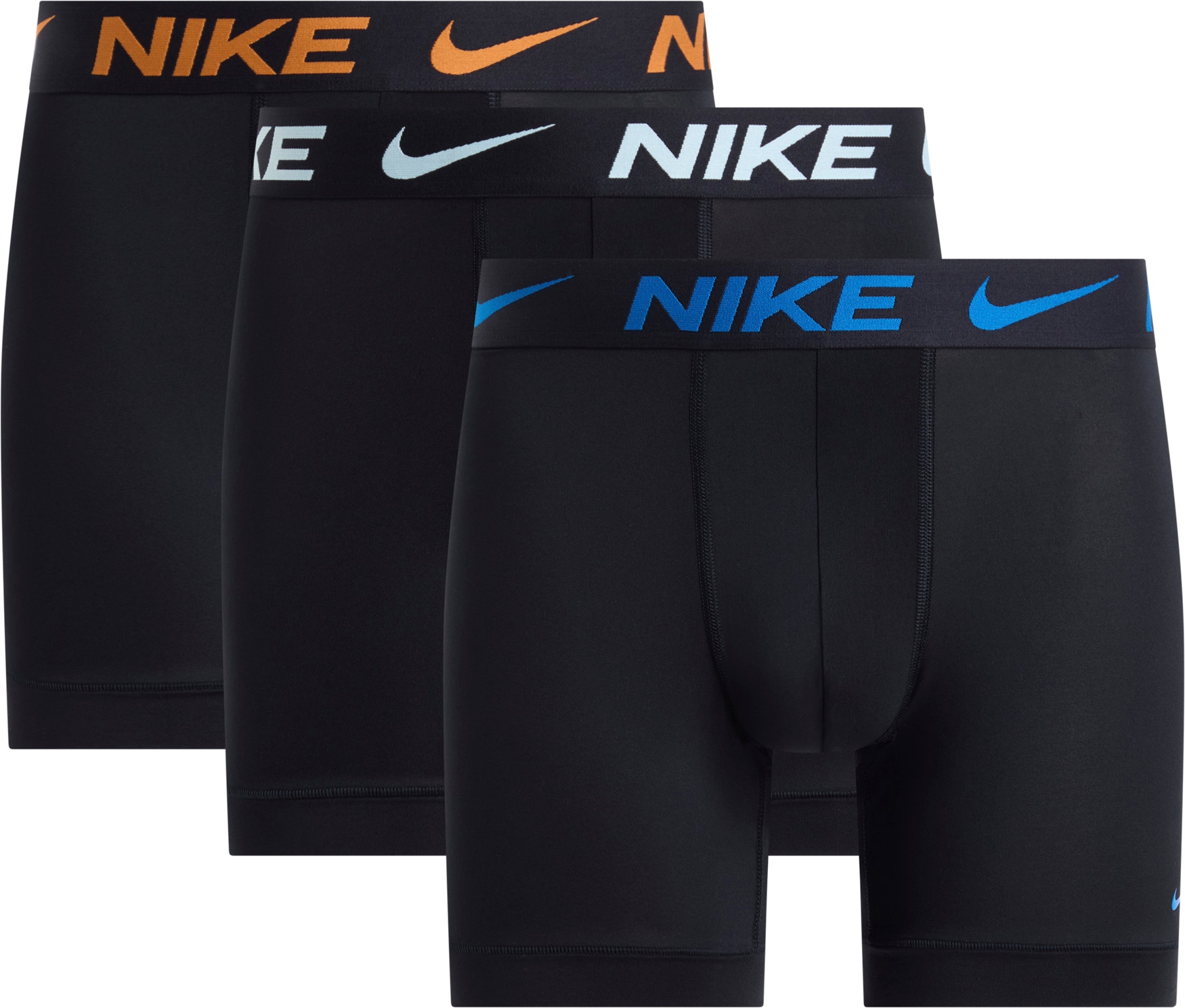 NIKE Underwear Boxer »BOXER BRIEF 3PK« Paquet, lot de 3, 3 cuis avec ceinture élastique logo