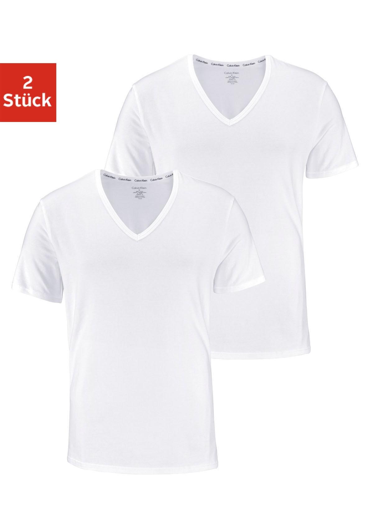 Image of Calvin Klein V-Shirt »»Modern Cotton Stretch««, (2er-Pack) bei Ackermann Versand Schweiz