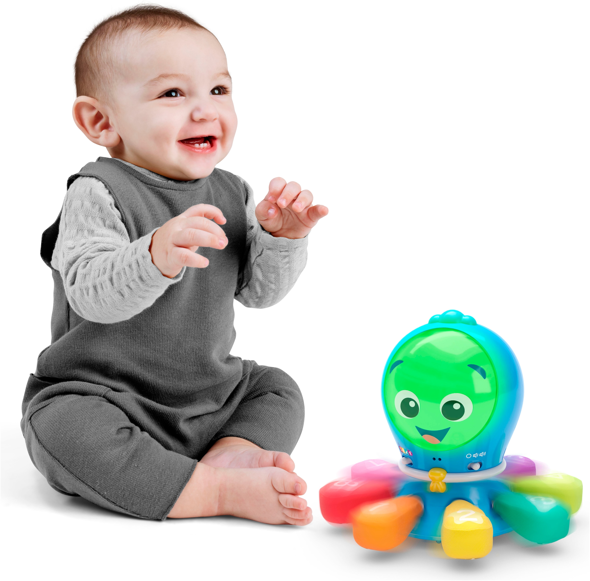 Baby Einstein Jouet de préhension »Go Opus Go™ 4-in-1 Crawl & Chase Pal« mit Sound