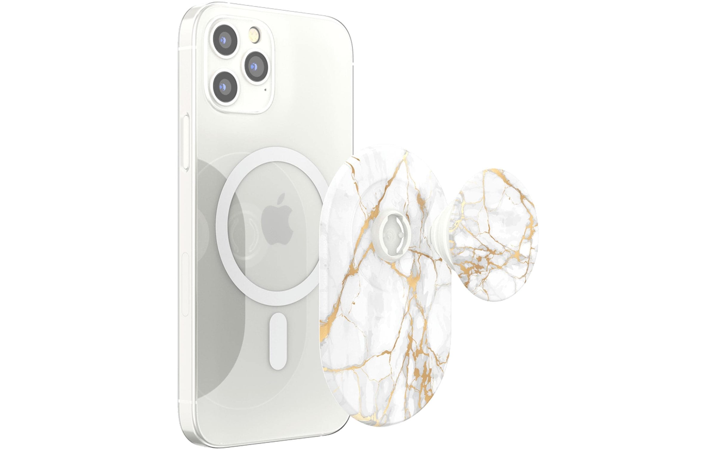 Popsockets Handy-Halterung »MagSafe Goldfarben Lutz Marble«