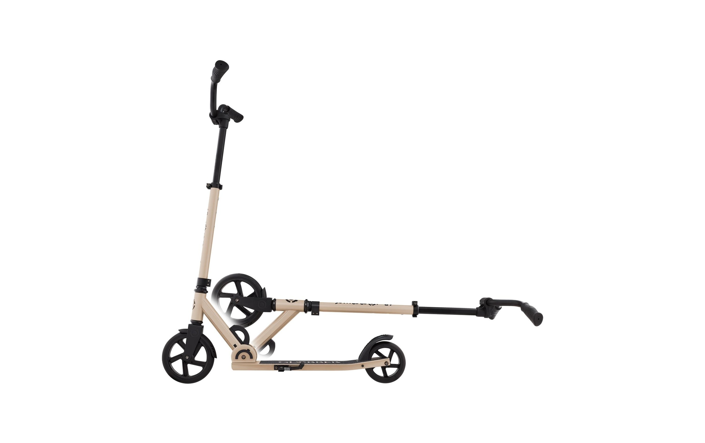 Globber Tretroller »GLOBBER Flow Rider Tretroller Aluminium Sand«