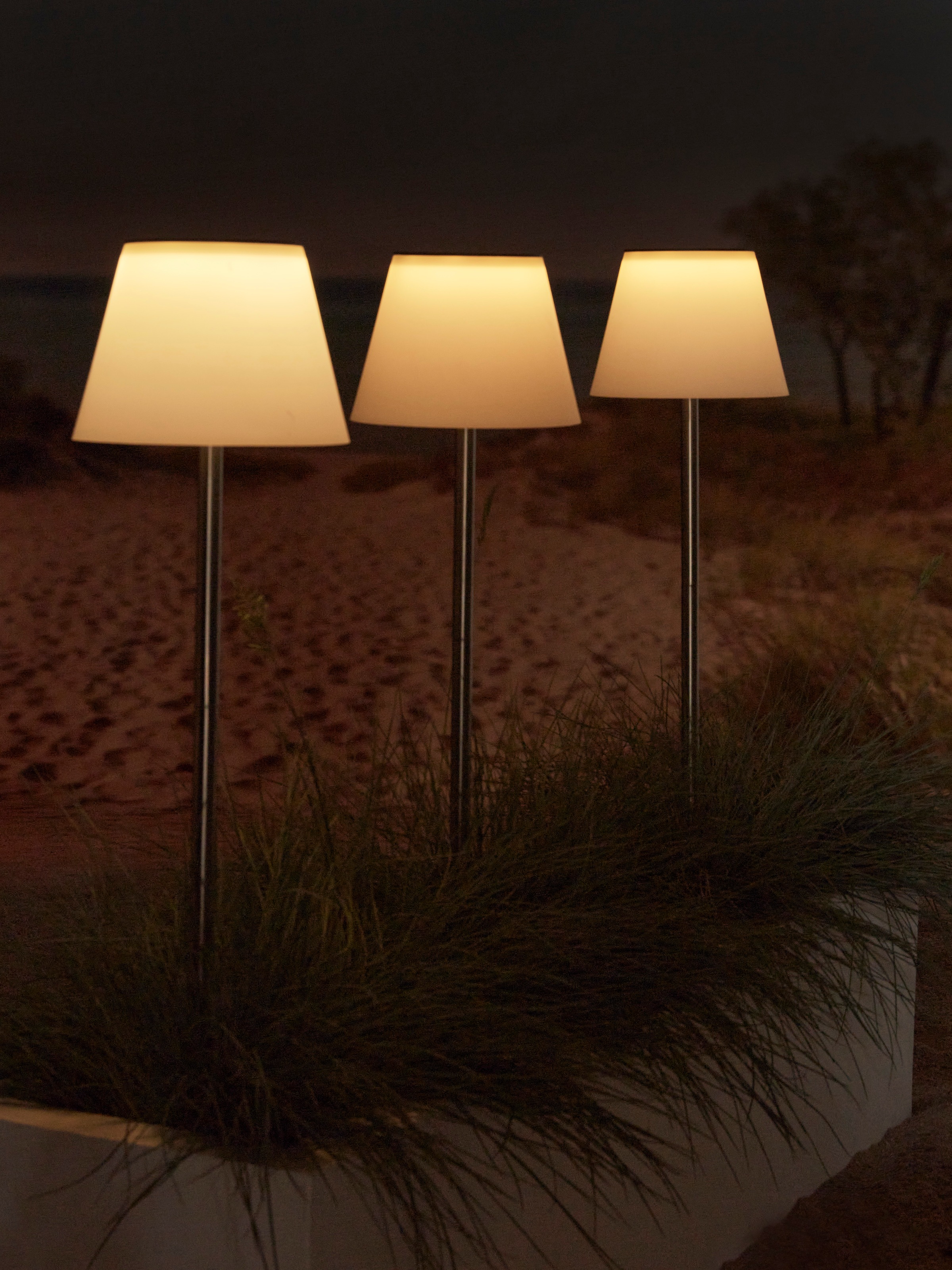 LUXFORM Lampe de jardin »Solar-Gartenlampe - Maspalomas - 15 Lumen - LED« Module LED 1 cuis alimenté par énergie solaire
