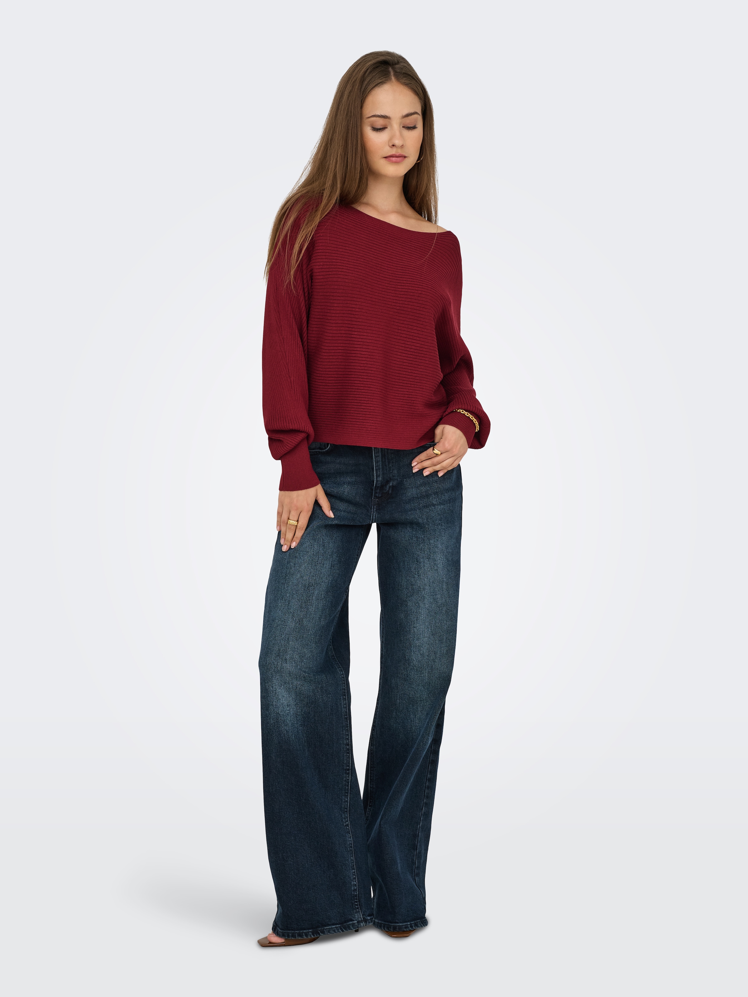 ONLY Strickpullover »ONLADALINE L/S SHORT PULLO KNT NOOS«