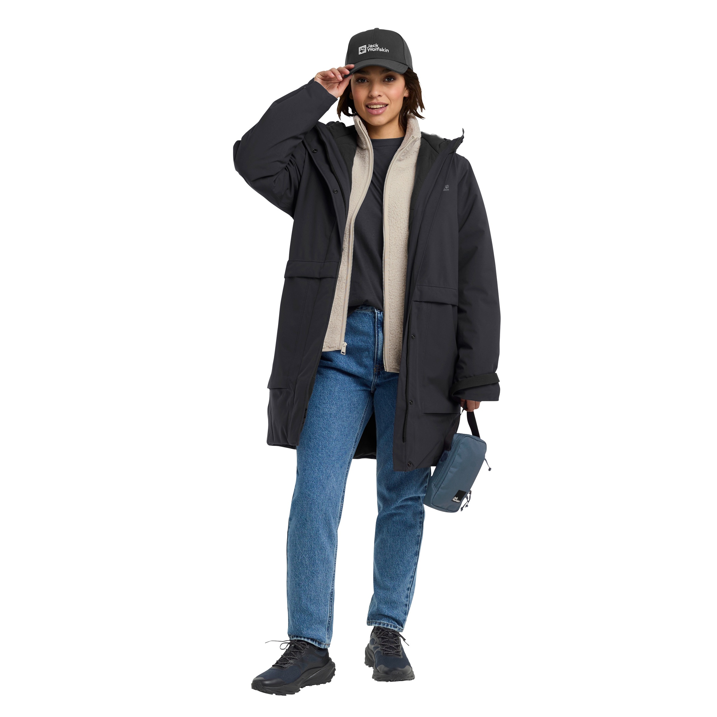 Jack Wolfskin Funktionsjacke »WINTERTIDE JKT W«, Wärmend, winddicht, Übergangsjacke