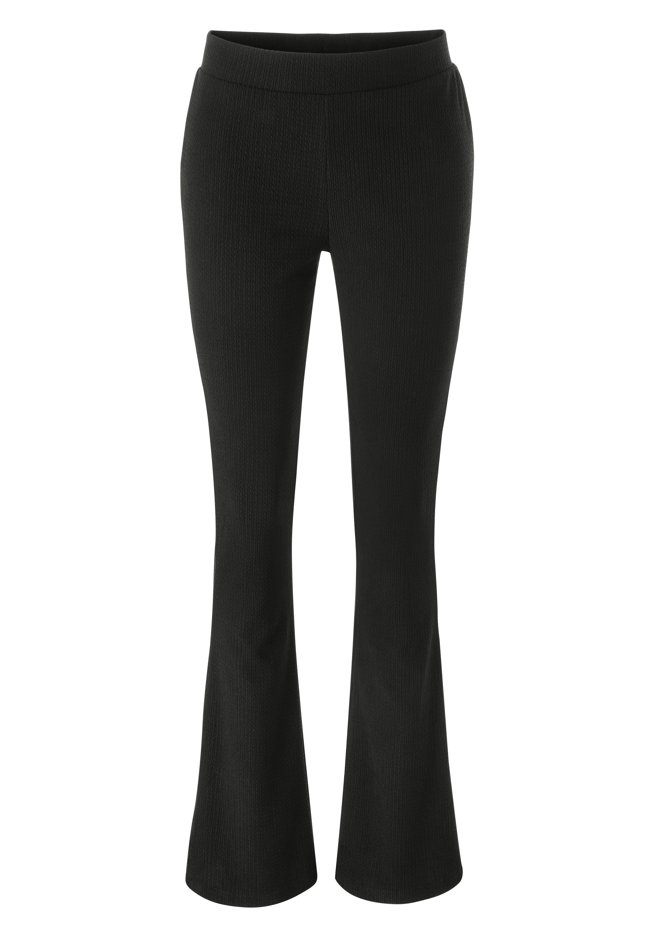 Aniston CASUAL Schlaghose, aus weichem, strukturierten Jersey - NEUE KOLLEKTION
