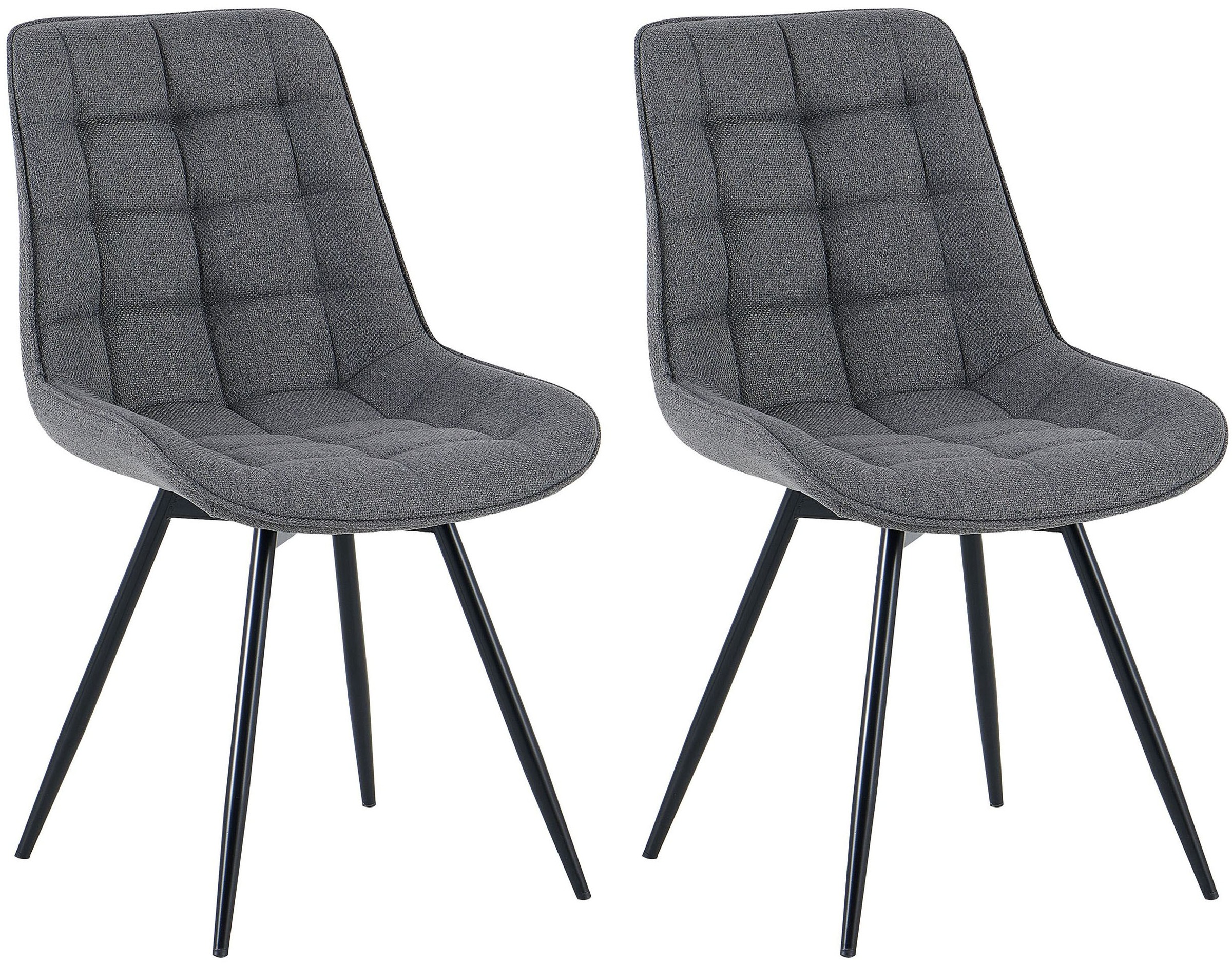 GOODproduct Esszimmerstuhl »Catania« (Set) 2 Stk.bequemer Stuhl, 360 Grad drehbar in verschiedenen Stoffen und Farben.