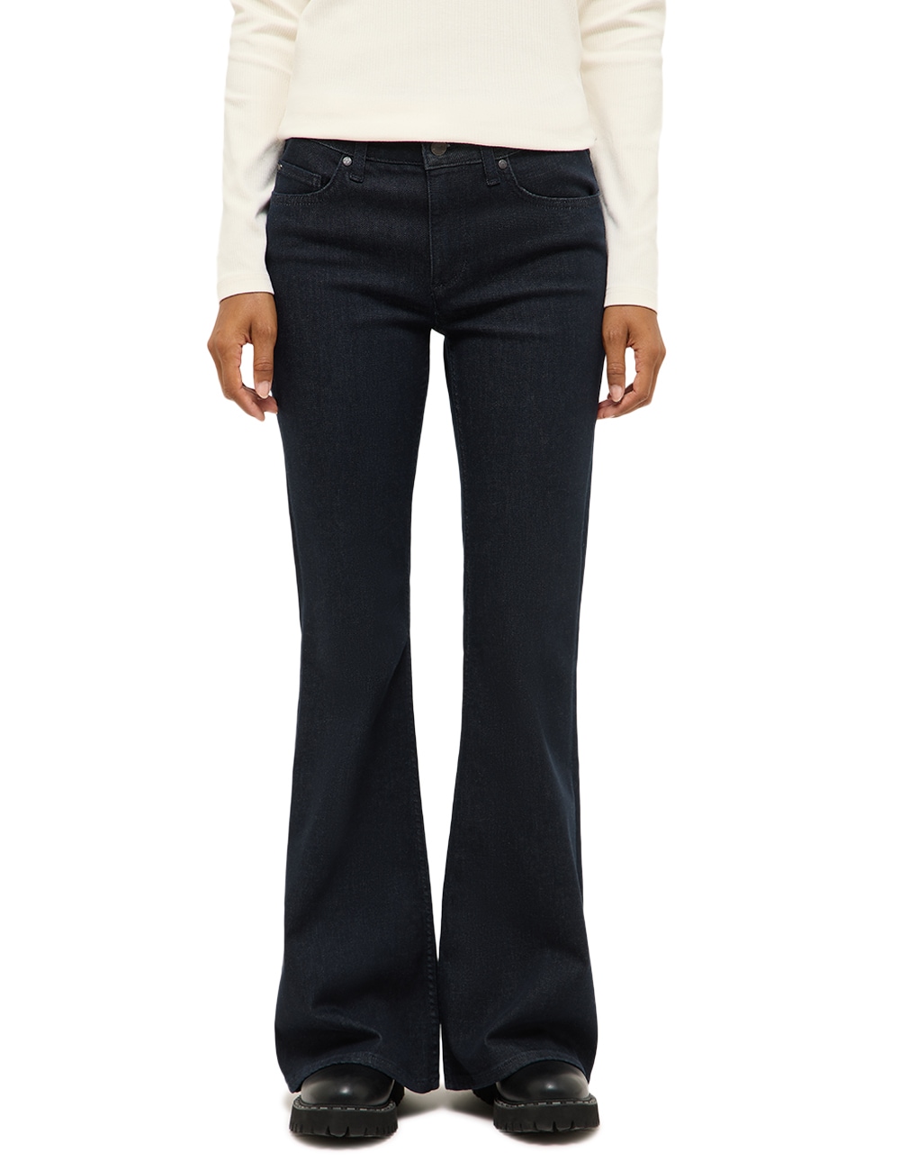 Image of MUSTANG Comfort-fit-Jeans "Damen Style Shelby Flared"