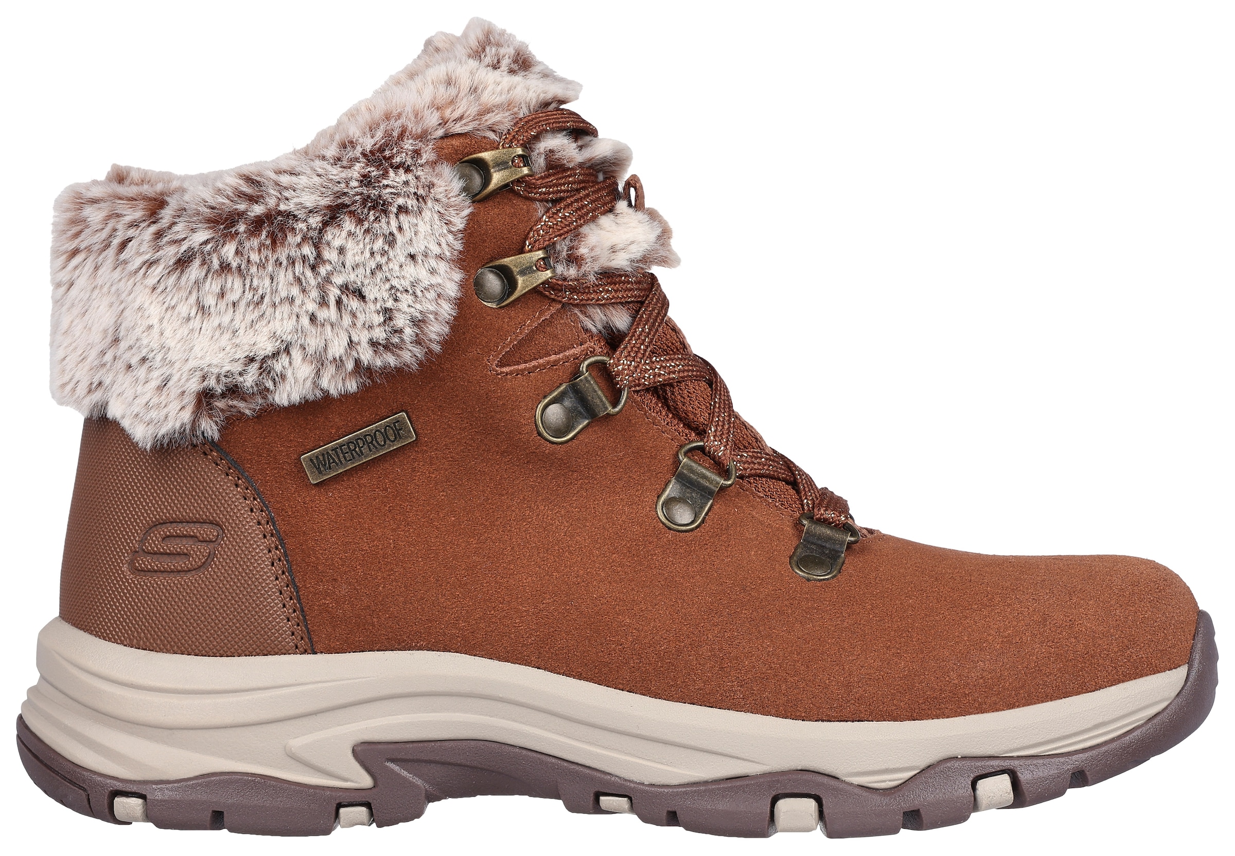 Skechers Winterboots »TREGO-«, mit Fellimitat am Schaft